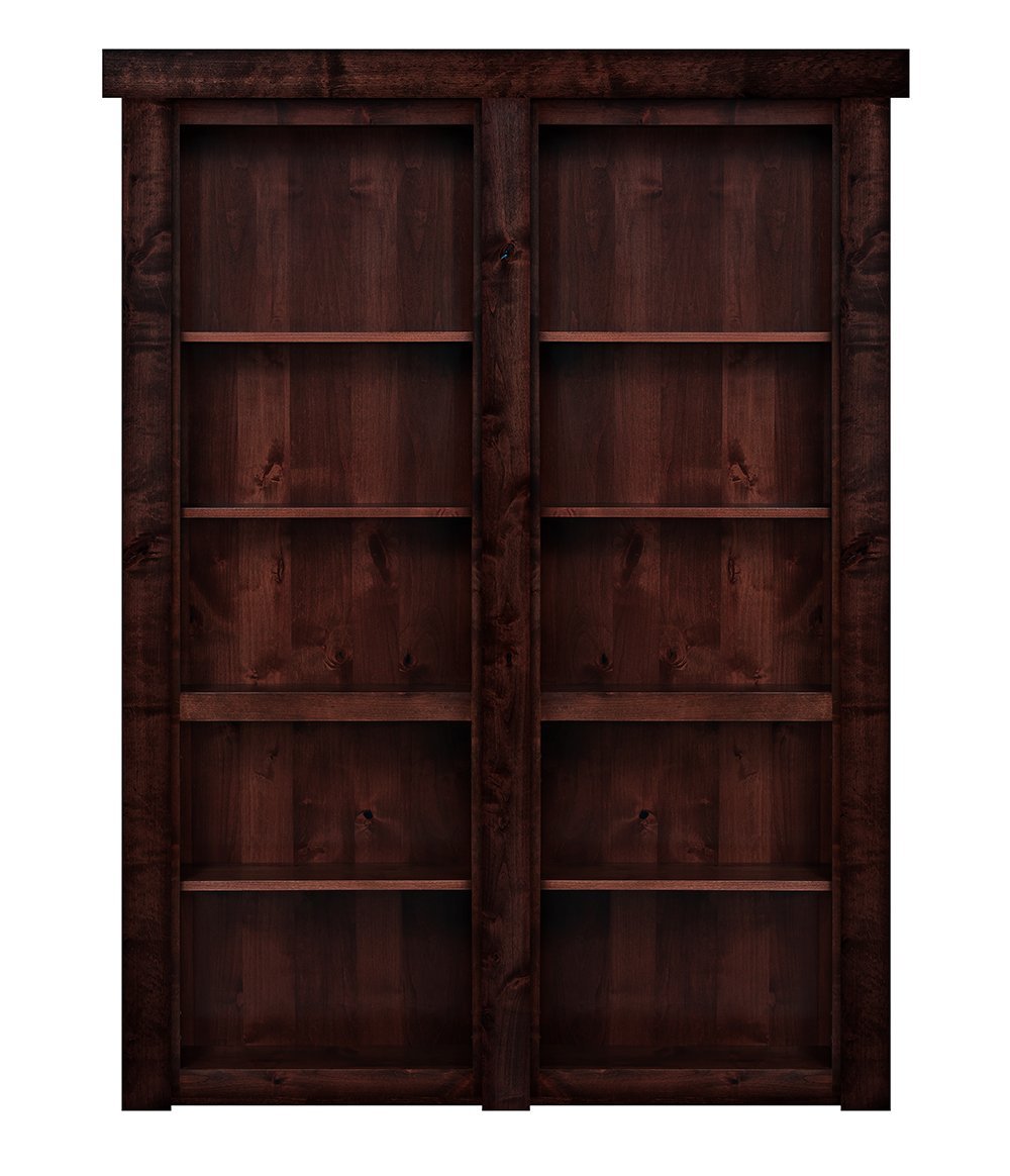Hidden Knotty Alder French Door by Murphy Door