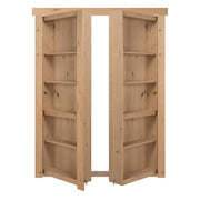 Hidden Knotty Alder French Door by Murphy Door