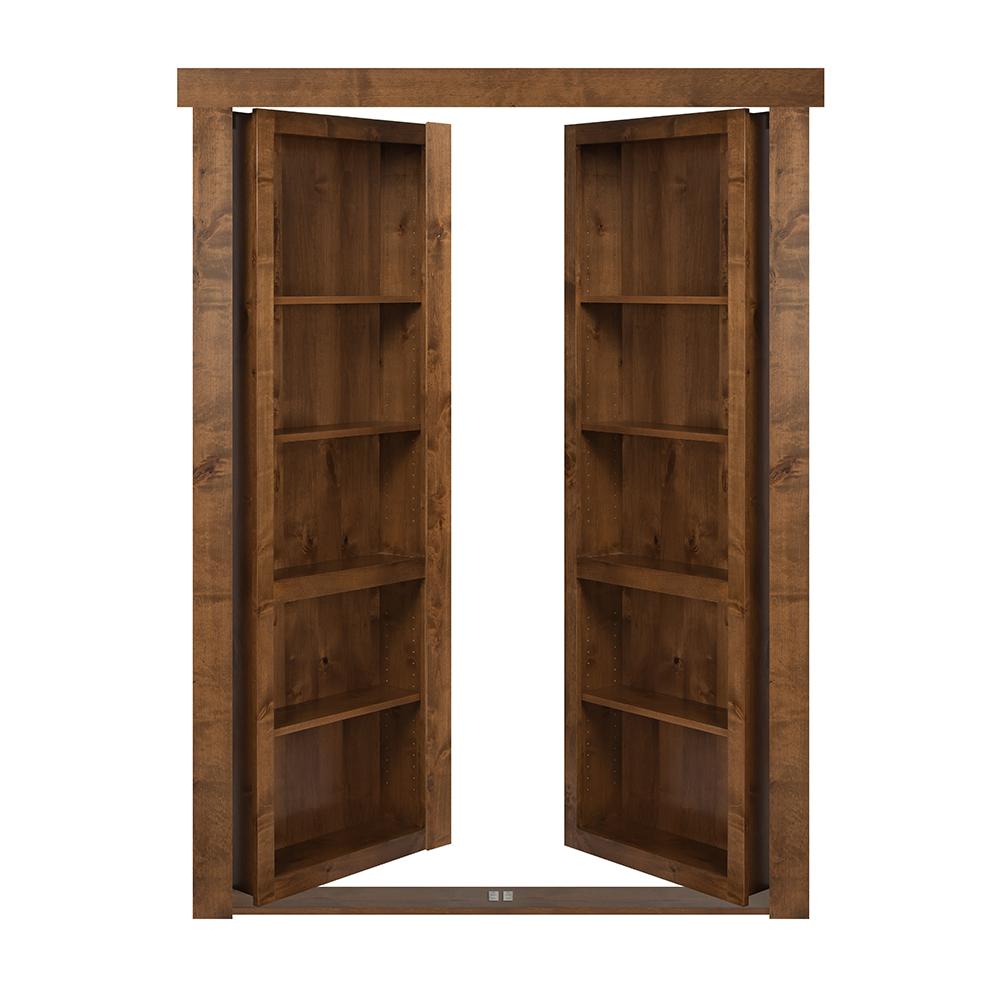 Hidden Knotty Alder French Door by Murphy Door