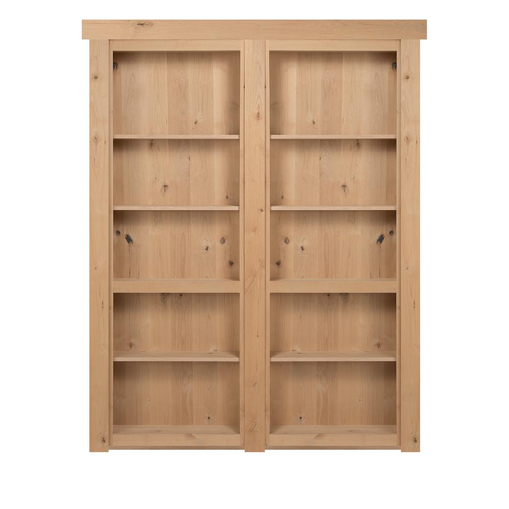 Hidden Knotty Alder French Door by Murphy Door