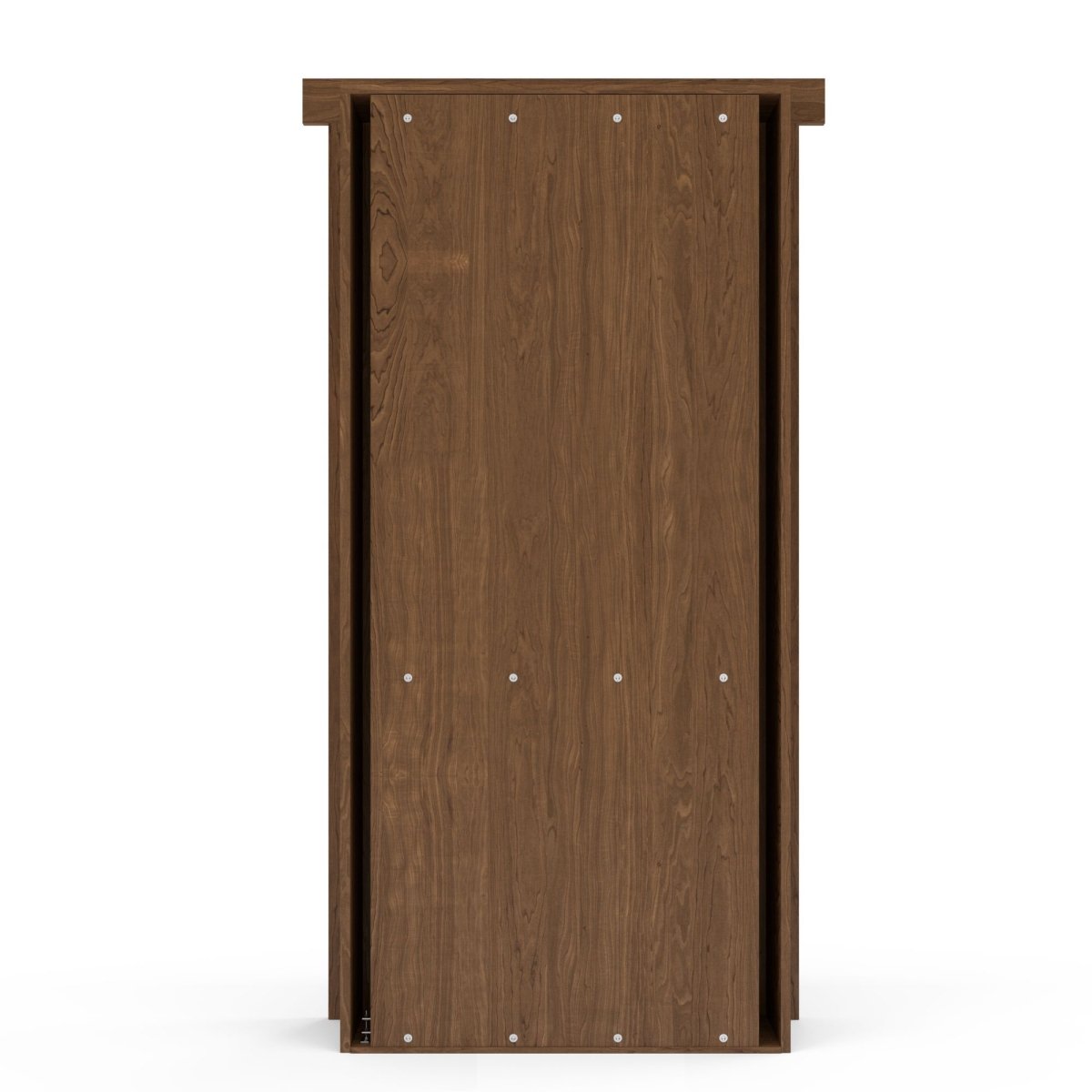 Hidden Flush Mount Maple Wine Rack Door by Murphy Door