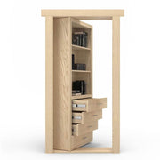 Hidden Flush Mount Oak Dresser Door by Murphy Door