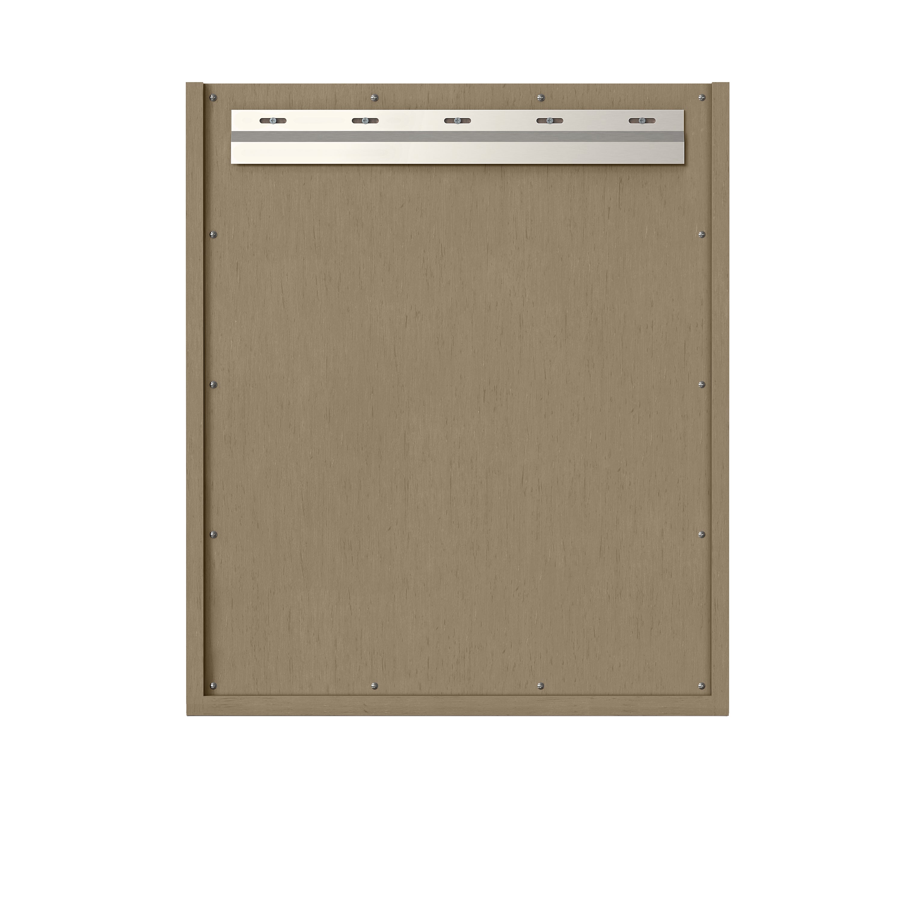 James Martin Chianti 24" Single Vanity in Glossy White with White Glossy Composite Stone Top