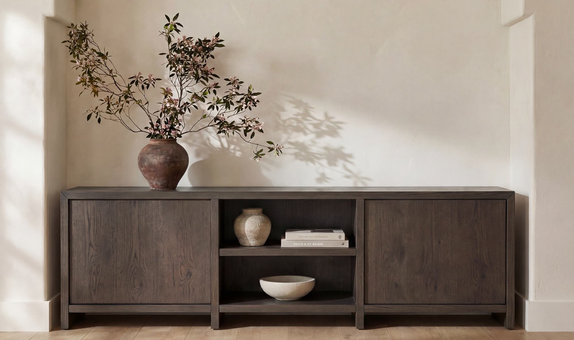 Moes Jenson Media Unit Brown HN-1008