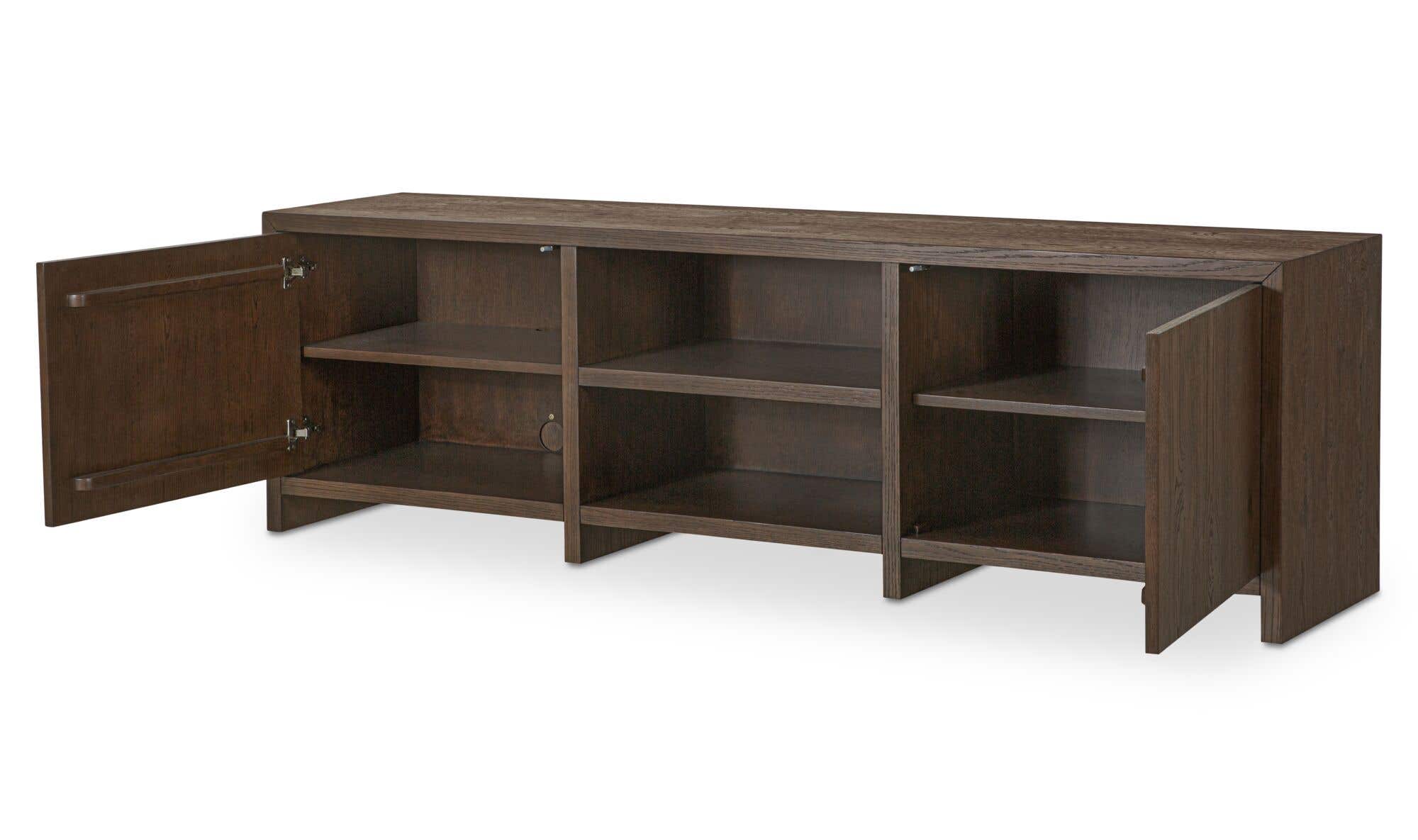 Moes Jenson Media Unit Brown HN-1008
