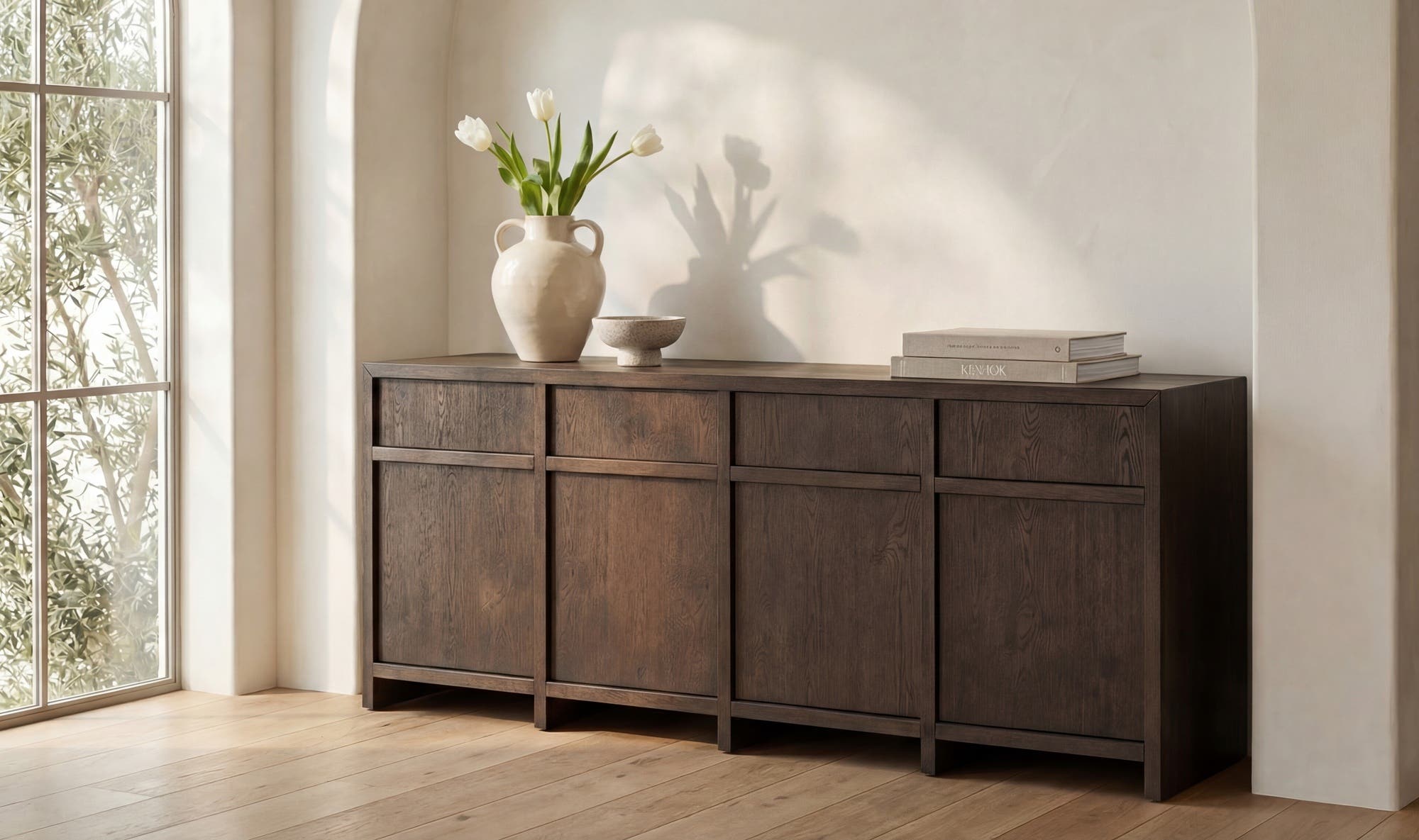 Moes Jenson Sideboard Brown HN-1009