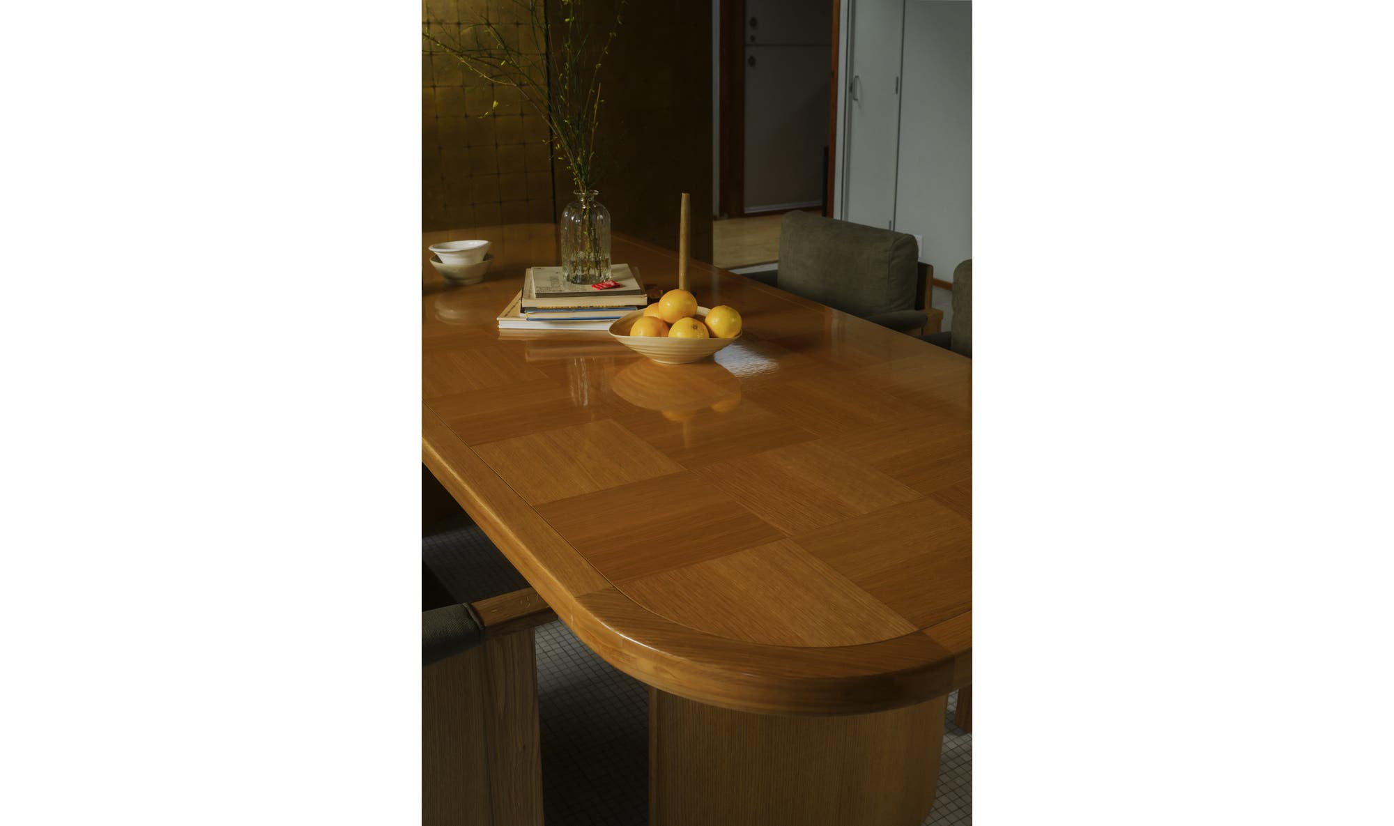 Moes Mallory Dining Table Natural HN-1010