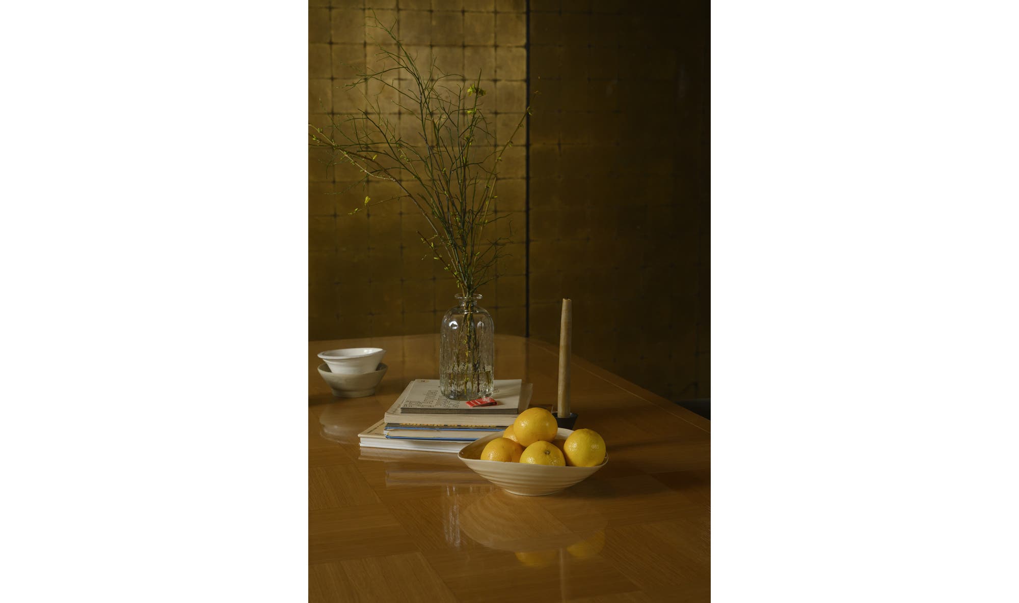 Moes Mallory Dining Table Natural HN-1010