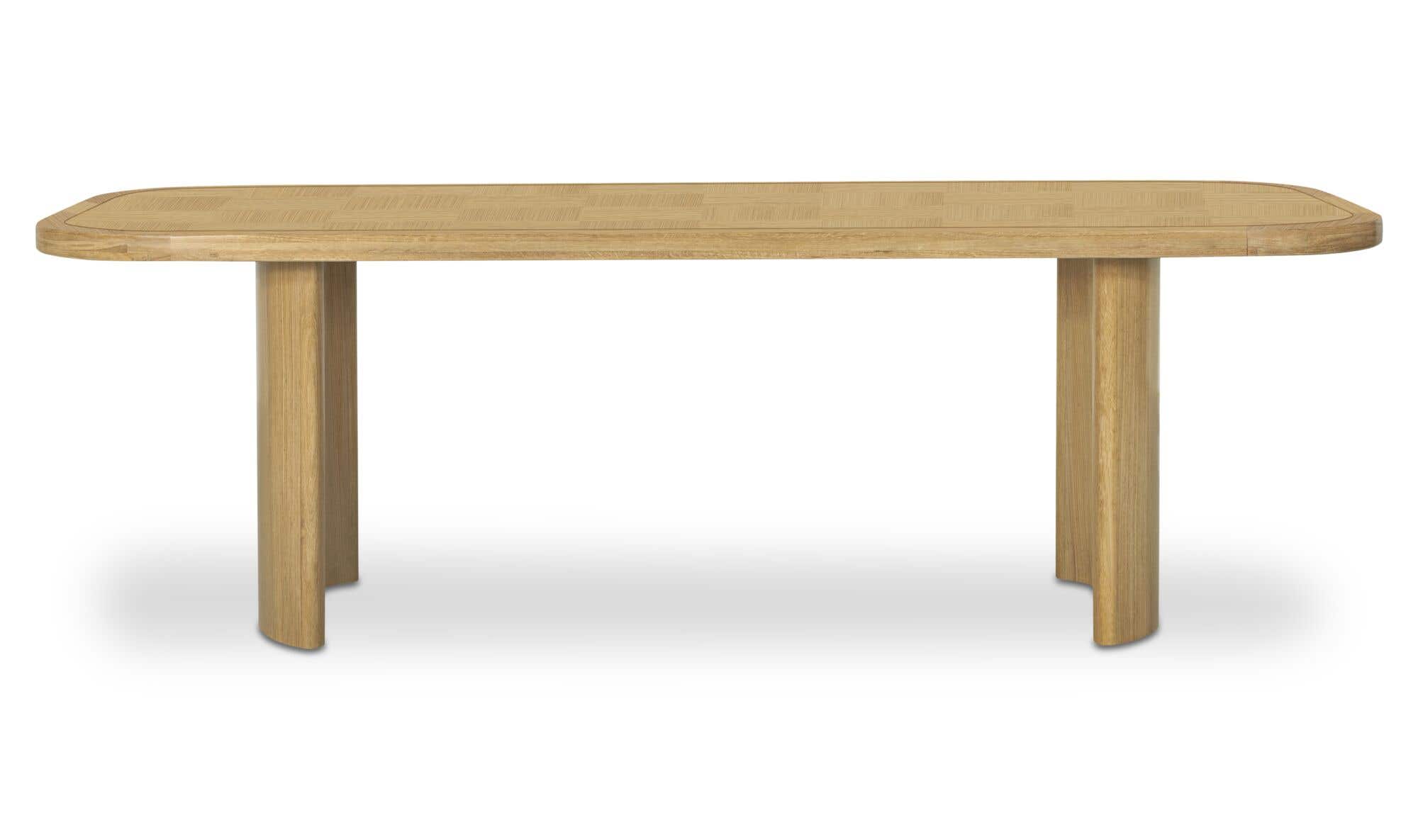 Moes Mallory Dining Table Natural HN-1010