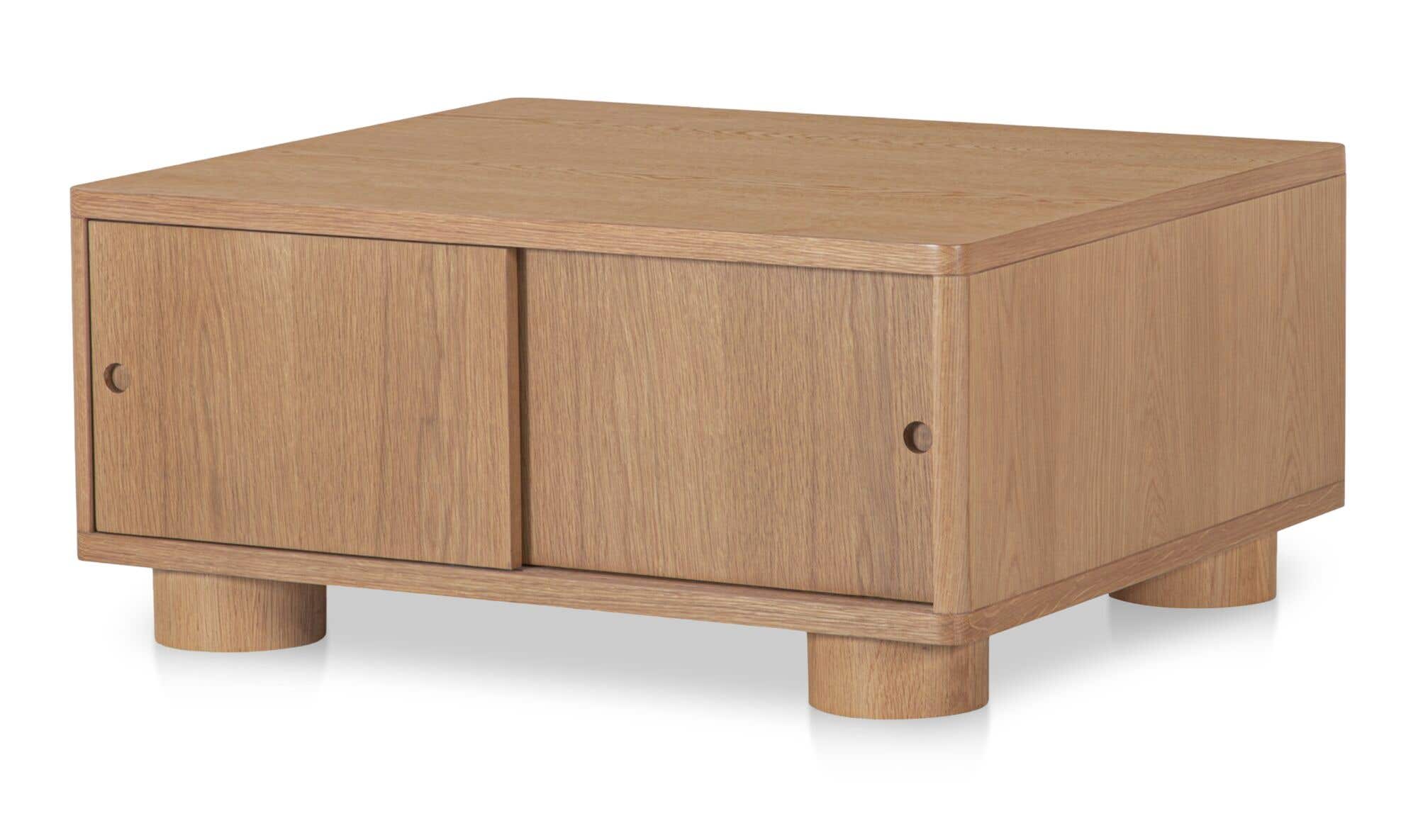 Moes Hobbs Storage Coffee Table Natural HN-1011