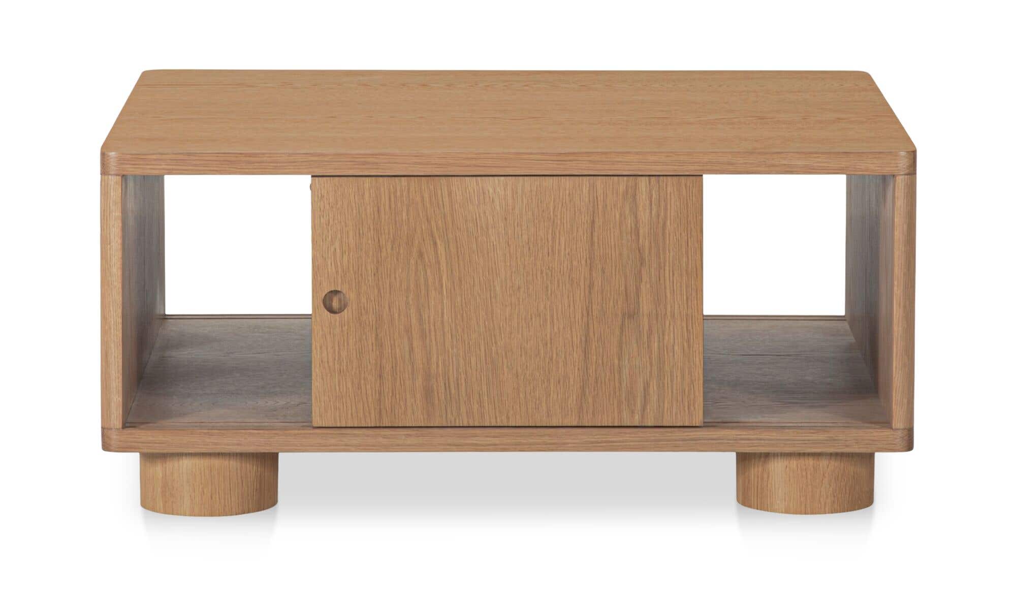 Moes Hobbs Storage Coffee Table Natural HN-1011