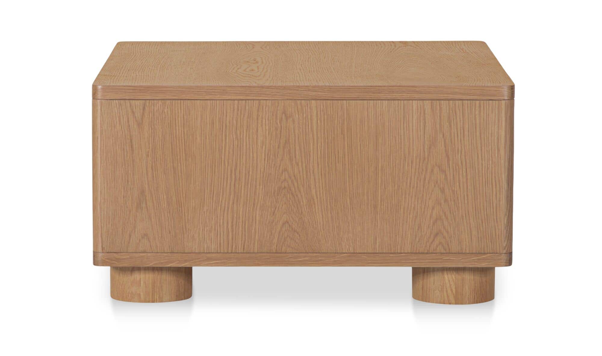 Moes Hobbs Storage Coffee Table Natural HN-1011