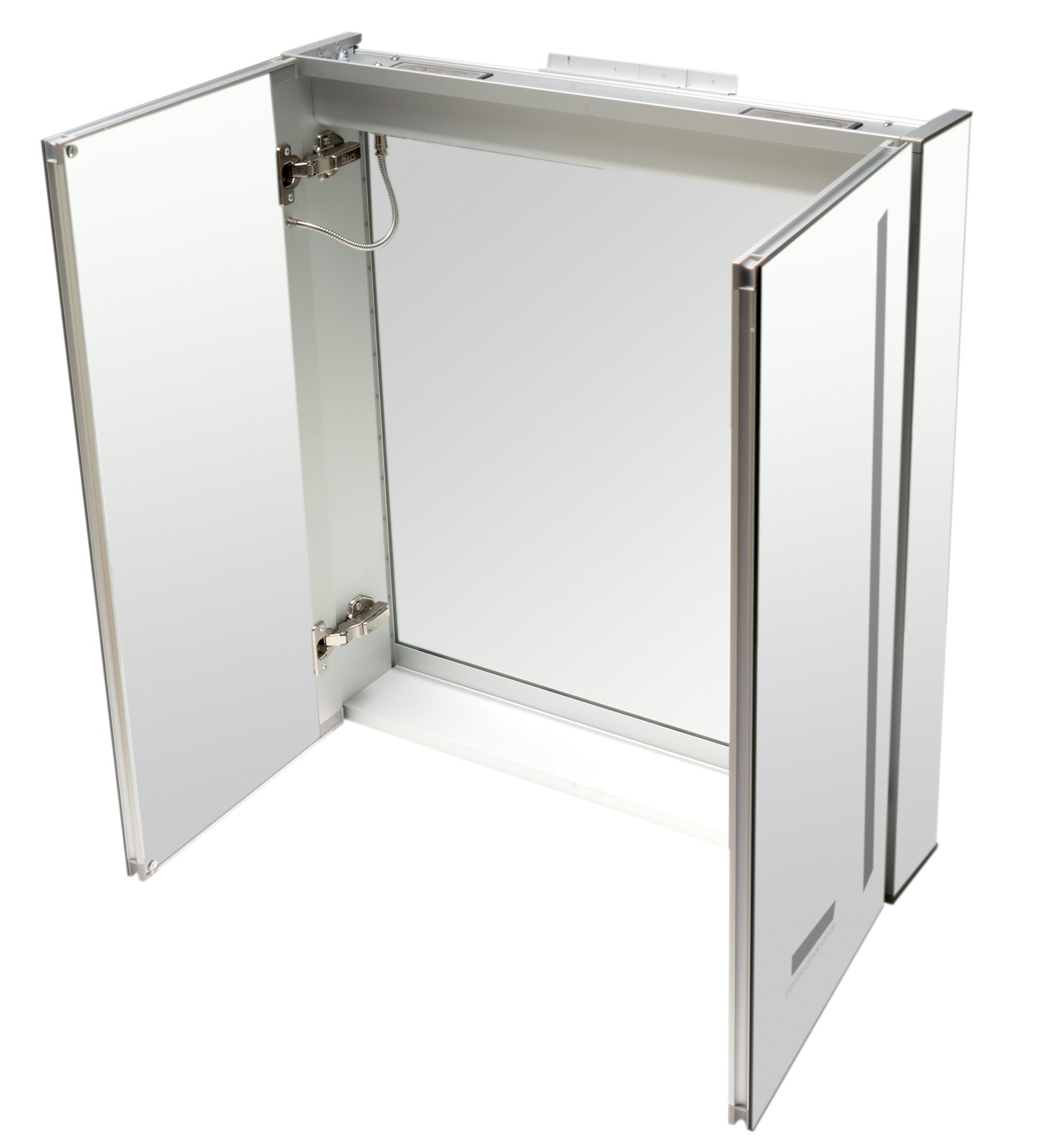 ALFI brand  ABMC2630BT 26" x 30" Double Door LED Light Bluetooth Medicine Cabinet