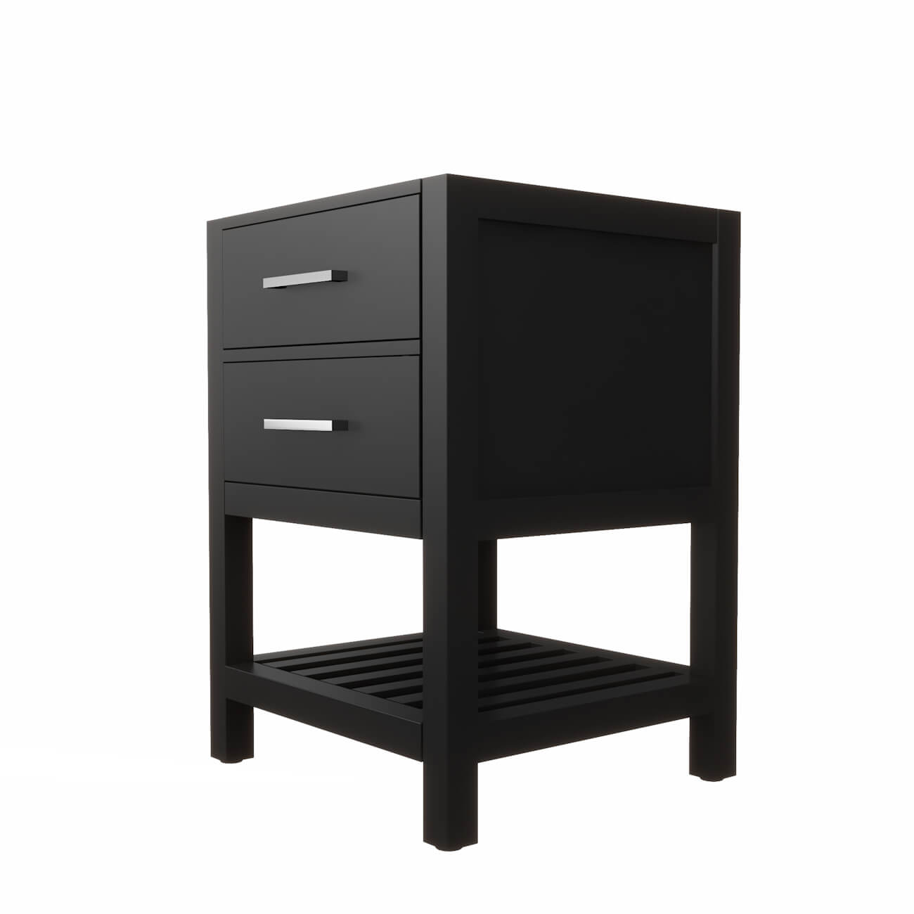 MAIDSTONE Holden 24 Inch Birch and Oak Console Vanity