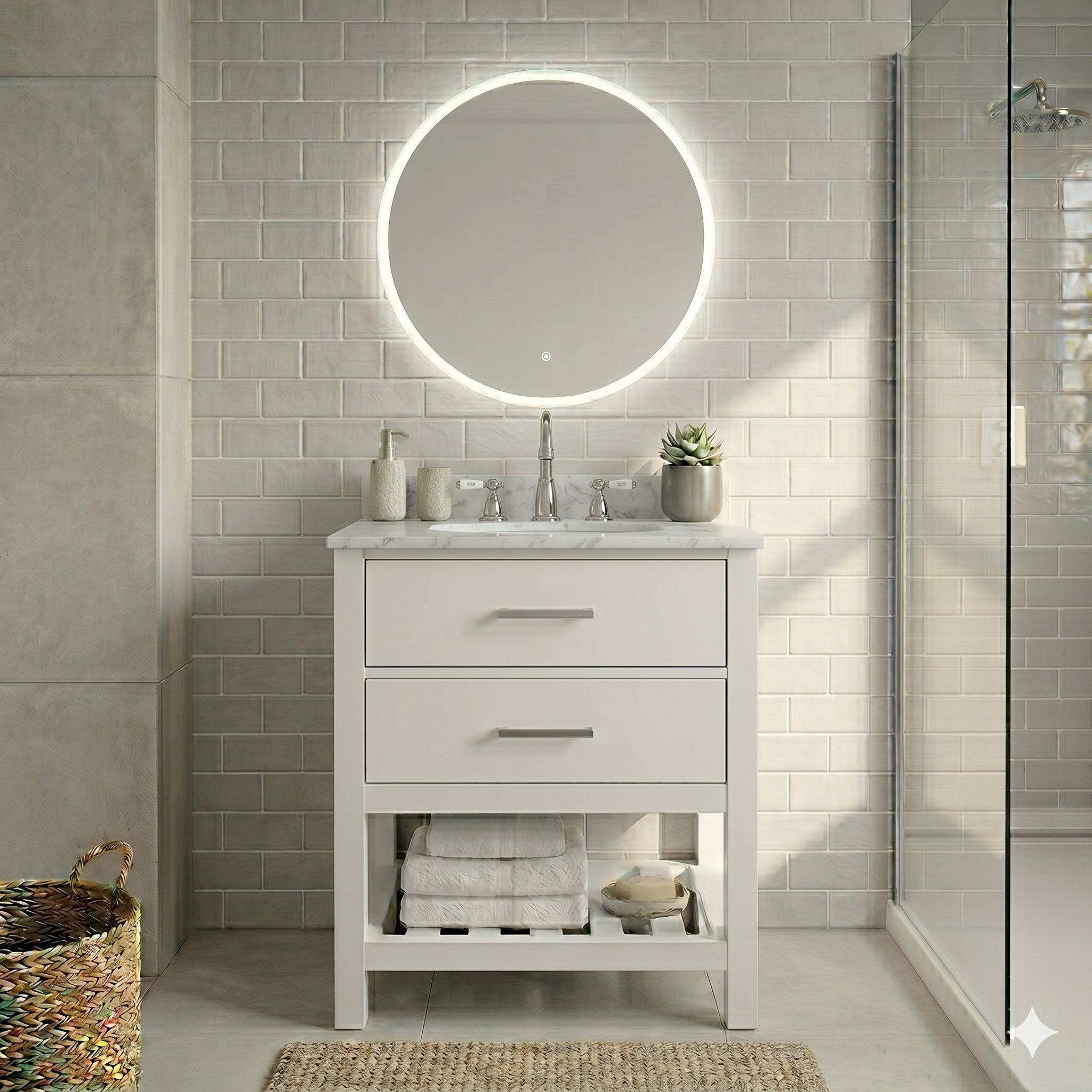 MAIDSTONE Emryn 67 Inch Slipper Acrylic Freestanding Tub