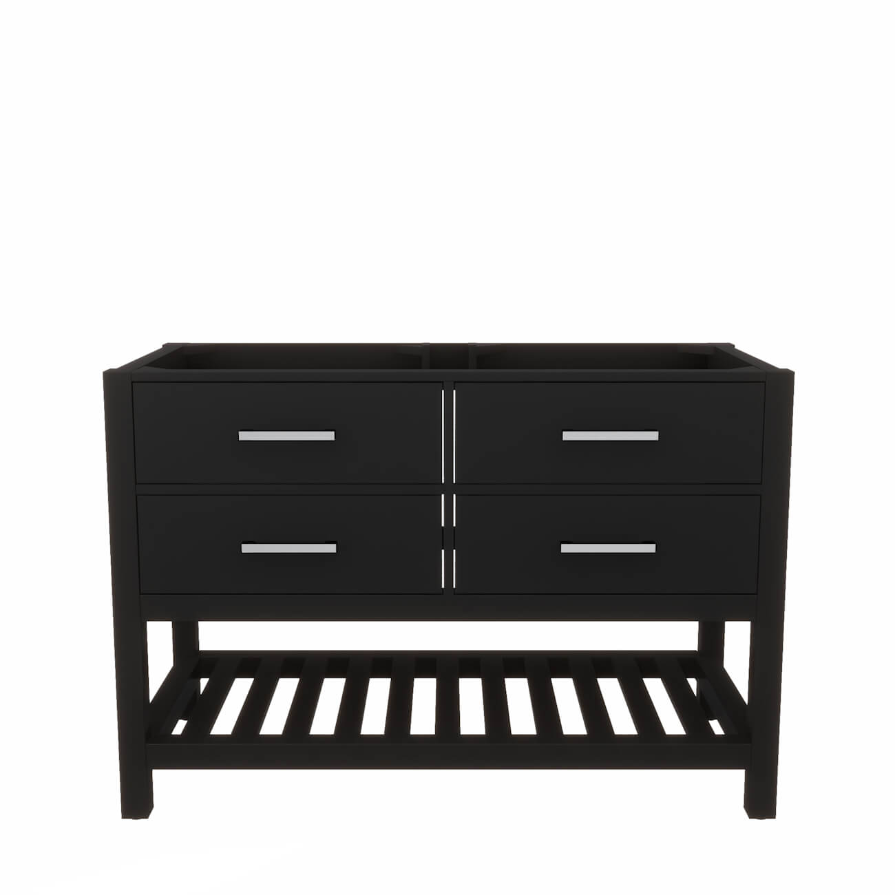 MAIDSTONE Holden 48 Inch Birch and Oak Console Vanity