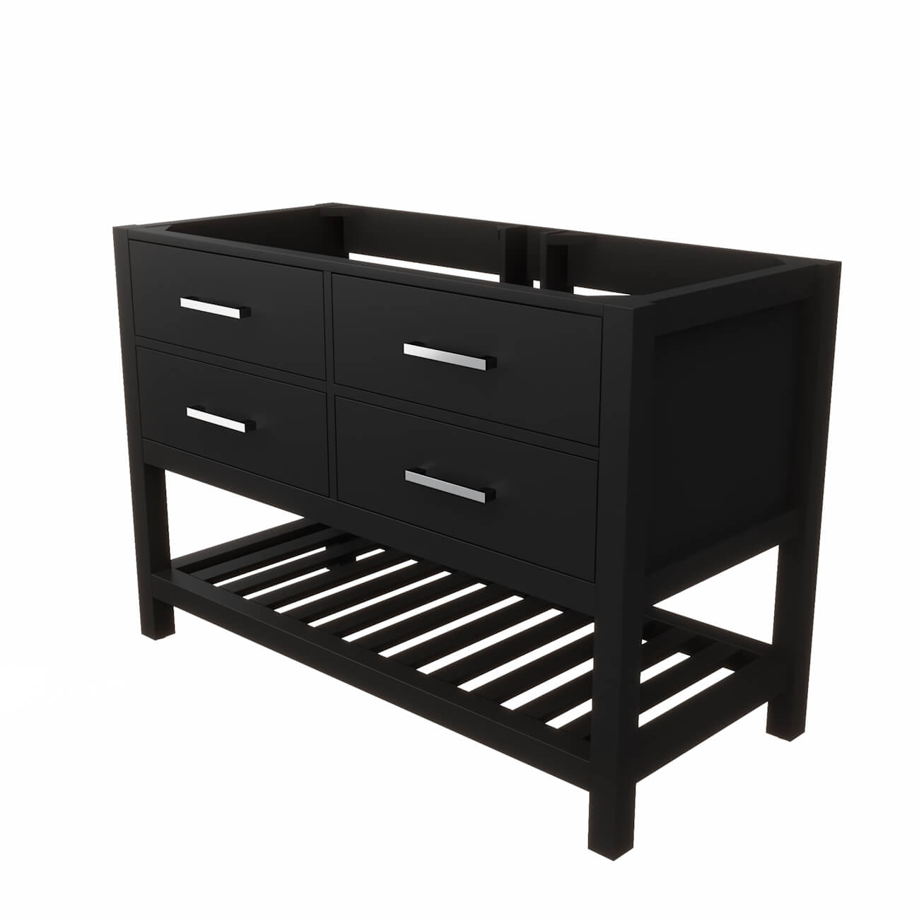 MAIDSTONE Holden 48 Inch Birch and Oak Console Vanity