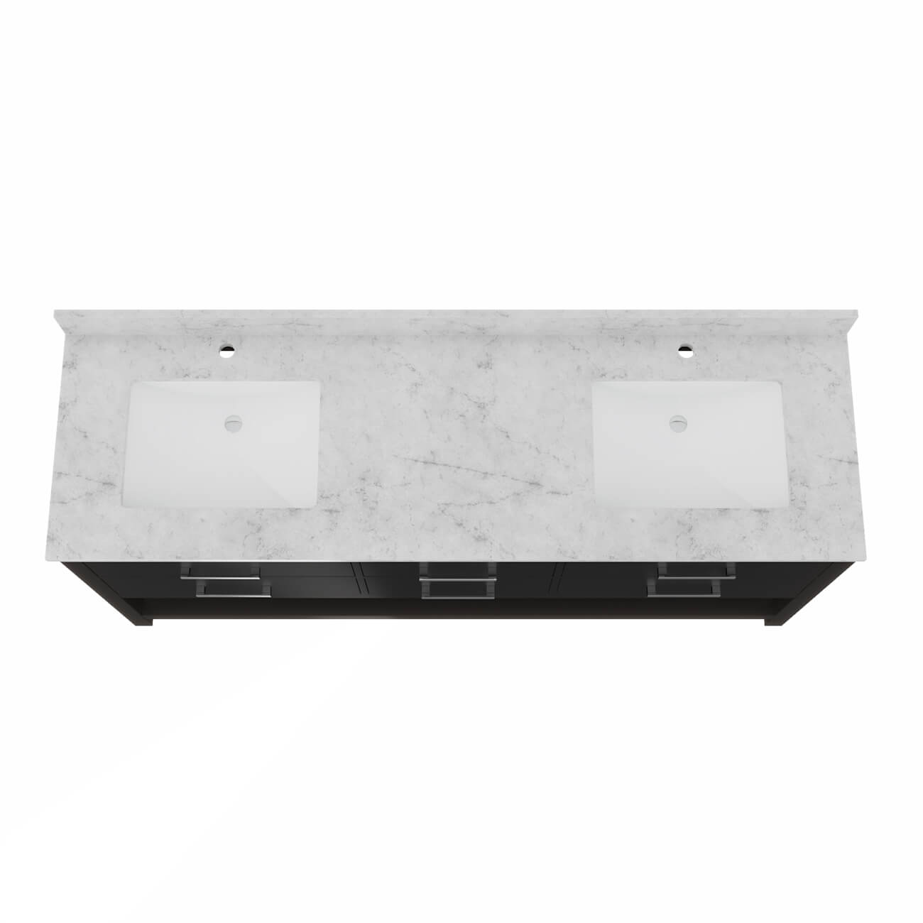MAIDSTONE Holden 72 Inch Birch and Oak Console Vanity