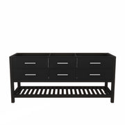 MAIDSTONE Holden 72 Inch Birch and Oak Console Vanity