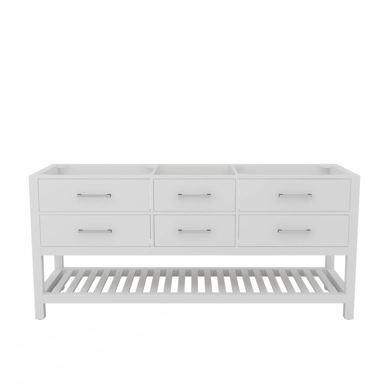 MAIDSTONE Holden 72 Inch Birch and Oak Console Vanity