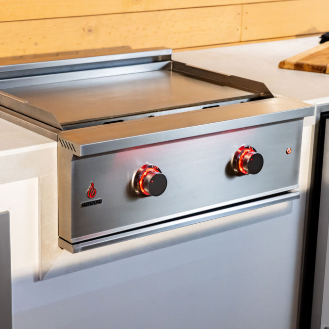 TrueFlame Griddle Built-In/Freestanding