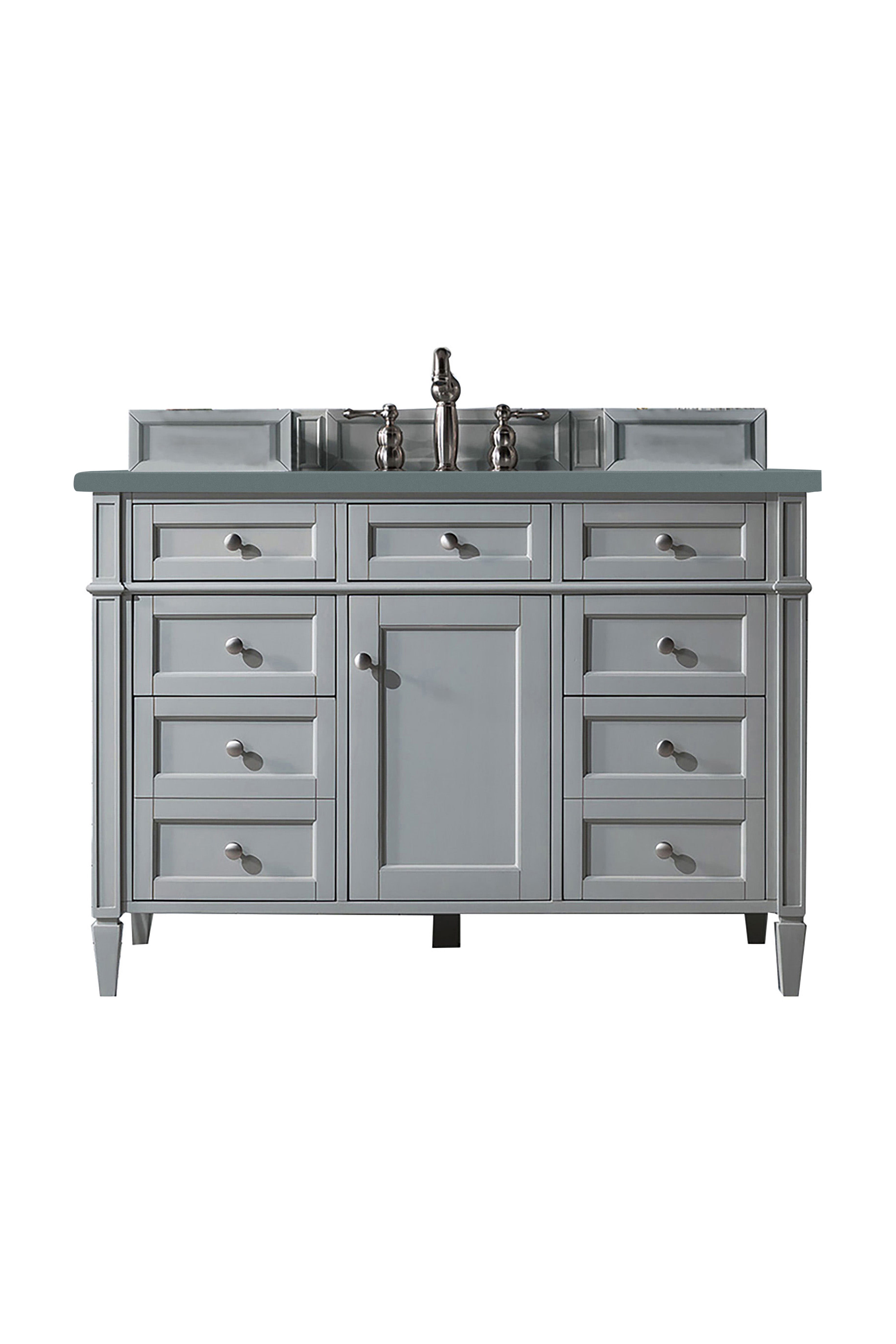 James Martin Brittany 48" Single Vanity in Urban Gray with 3cm Countertop