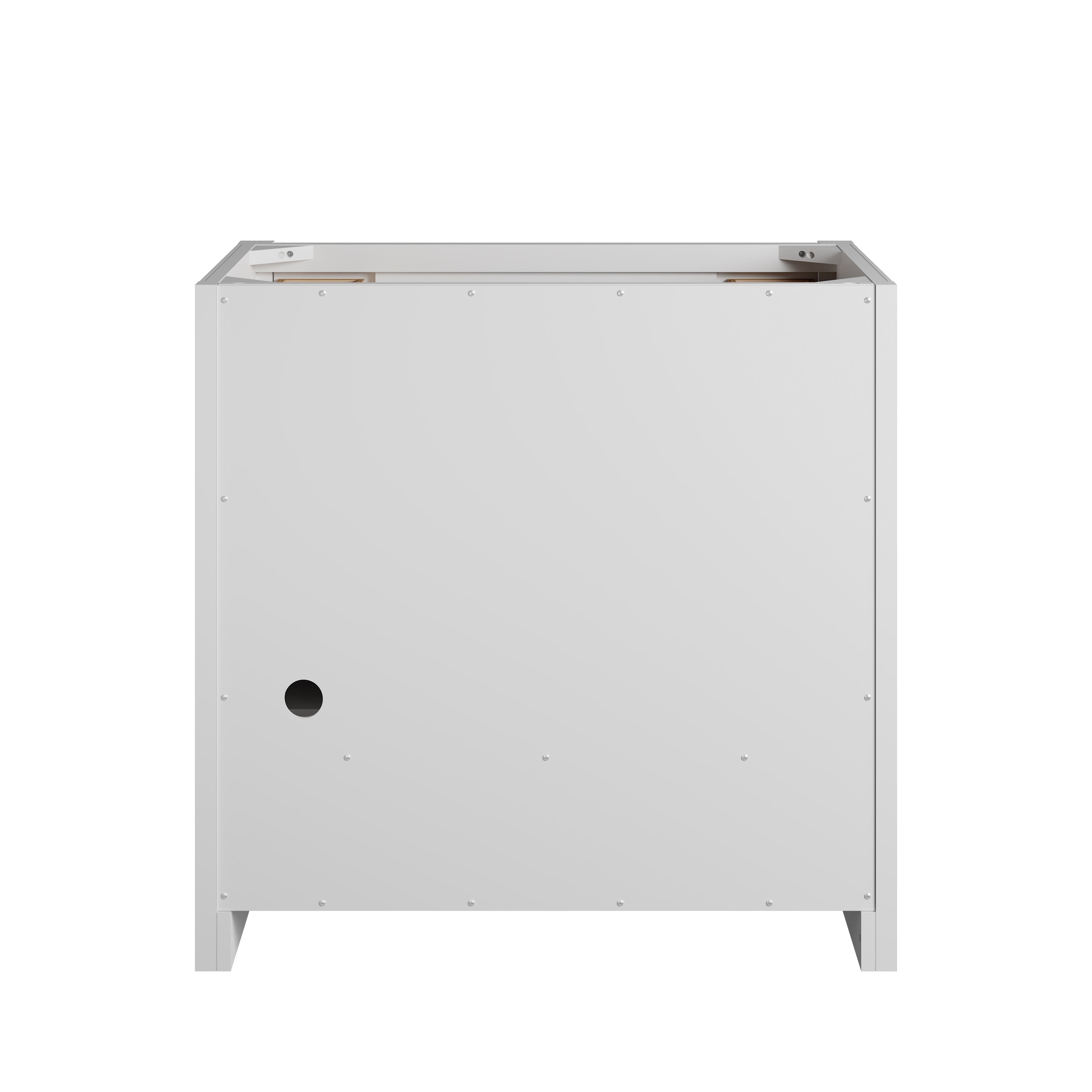James Martin Bellshire 36" Single Vanity in Bright White with 3cm Countertop