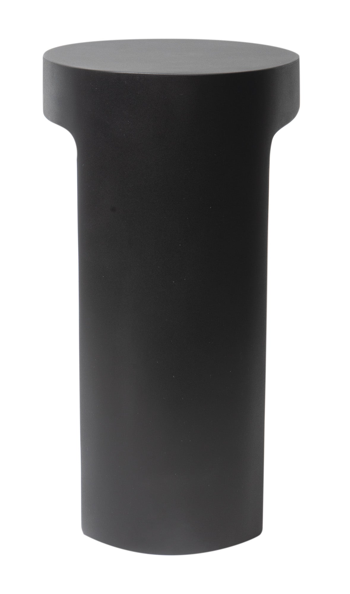 ALFI brand  ABST66BM Black Matte Solid Surface Resin Bathroom / Shower Stool