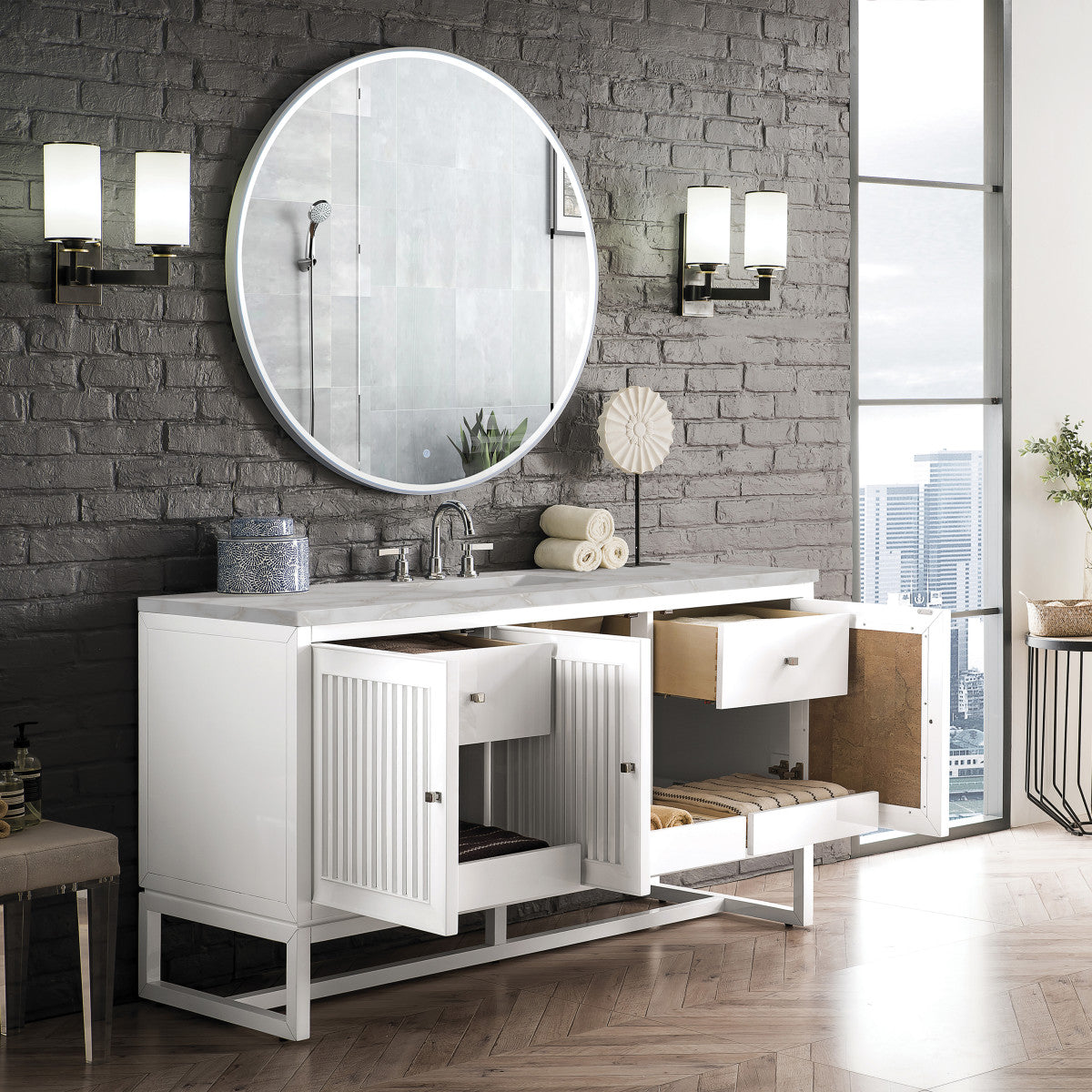 Athens 60" Single Vanity Cabinet