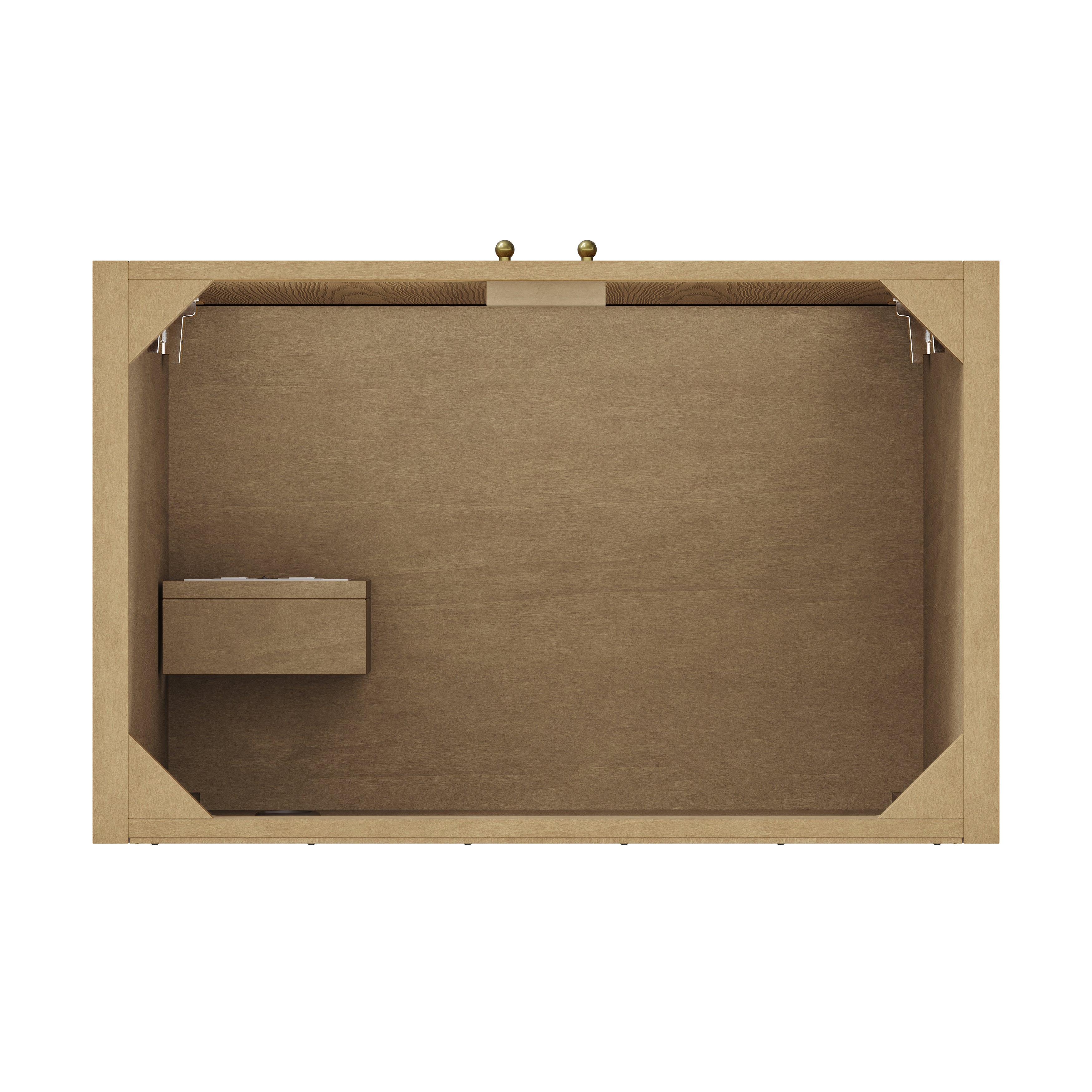 James Martin Hudson 36" Single Vanity in Light Natural Oak with 3cm Countertop