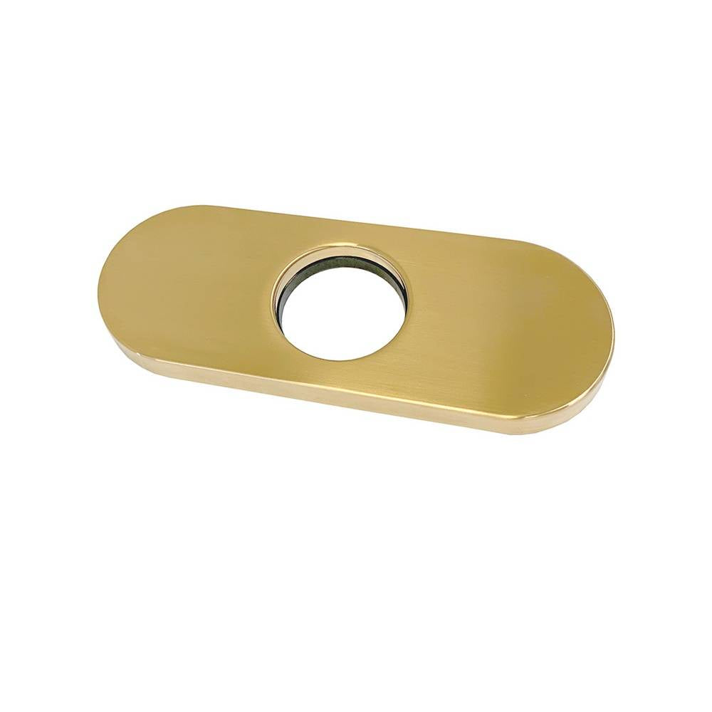 Dawn 6" Escutcheon for bar/lavatory faucets, 1 hole D520013001