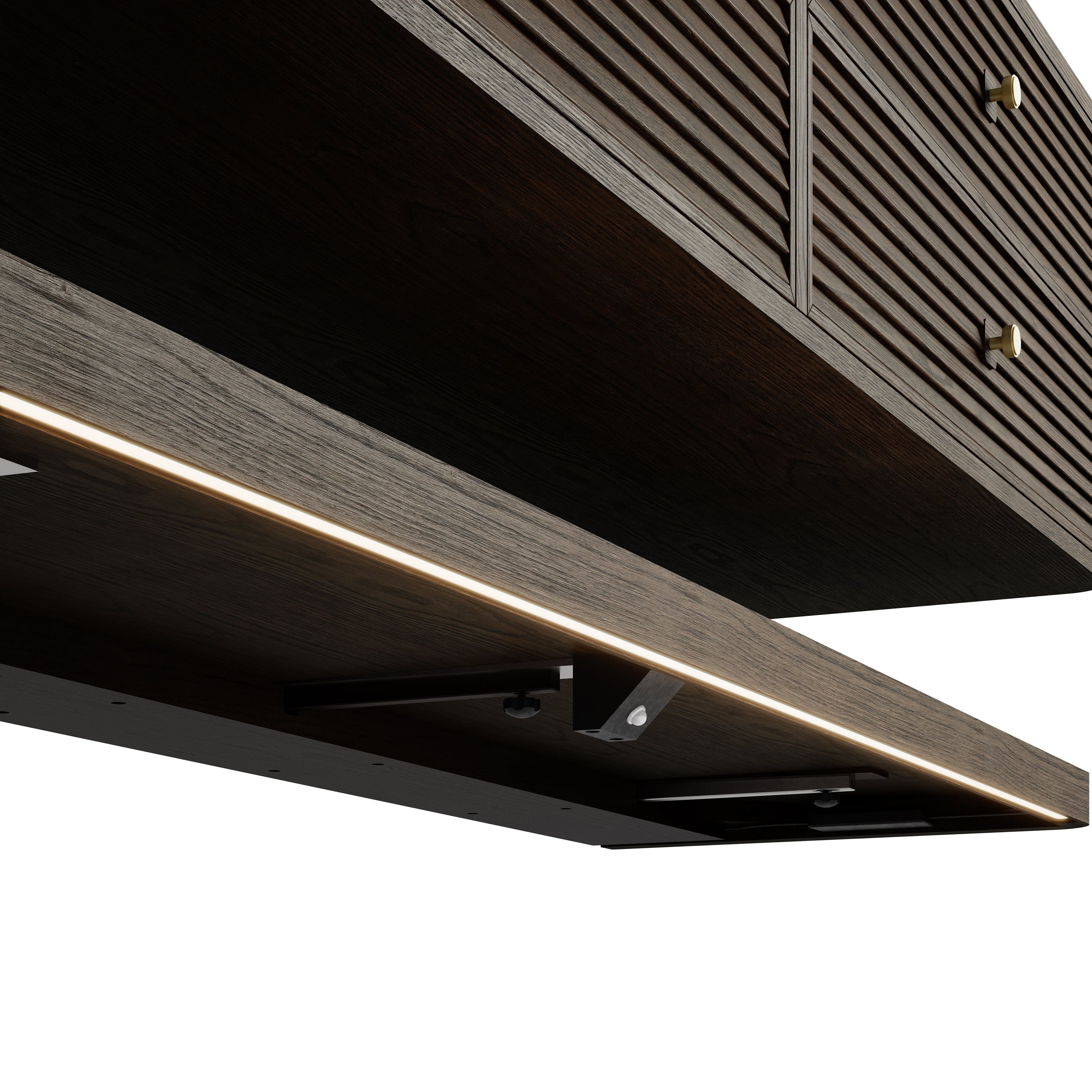 James Martin Allamari 72" Double Vanity in Sable with 3cm Countertop