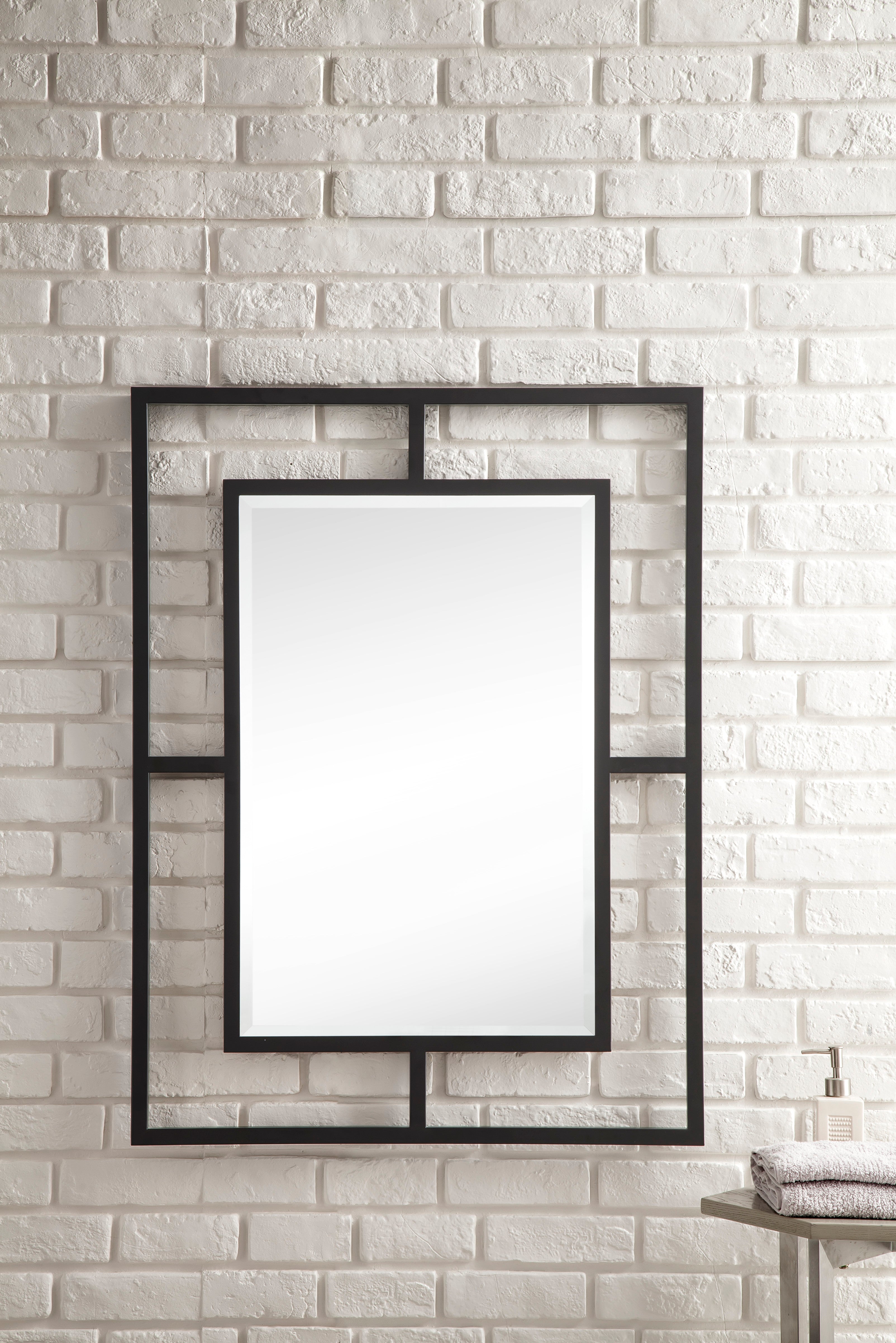 James Martin Boston 30" Rectangular Mirror