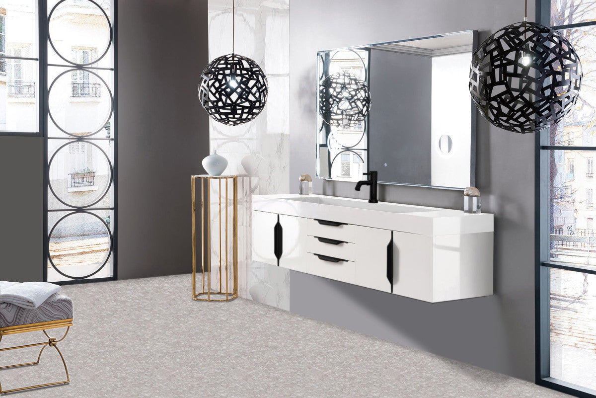 Columbia 72" Single Wall Mount Vanity Cabinet