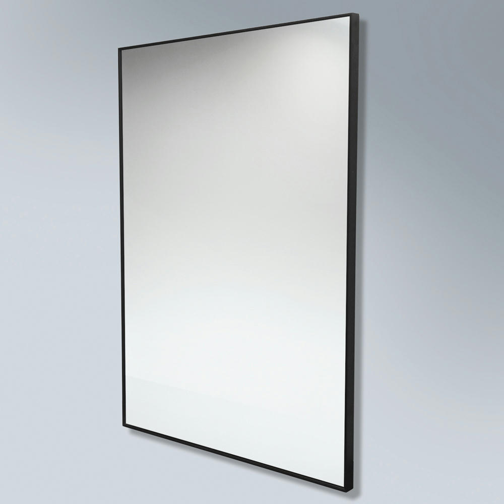 Dawn Matte Black Framed Mirror AFM230135MB