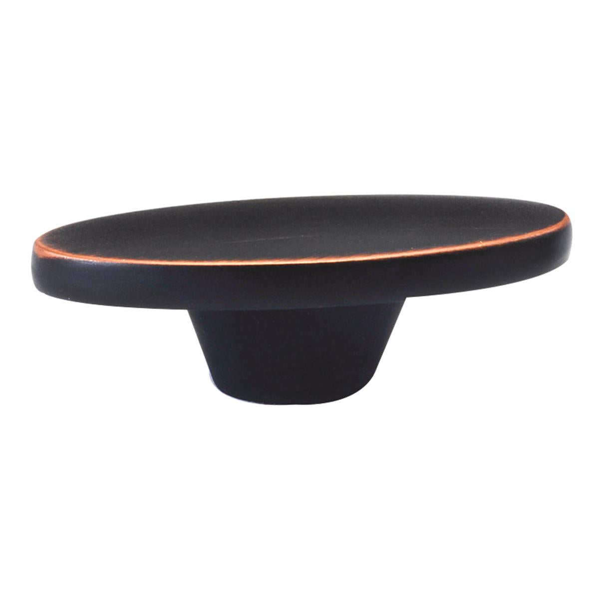 Hickory P3446, 1-5/8 Inch x 15/16 Inch Luna Knob