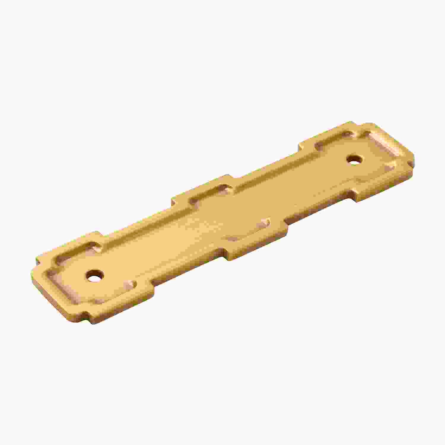 3-3/4 Inch (96mm) Center to Center Coventry Pull Backplate