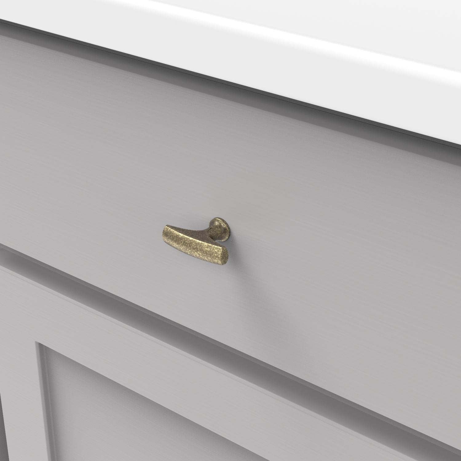Hickory P3372, 1-3/4 Inch x 1/2 Inch Greenwich Knob
