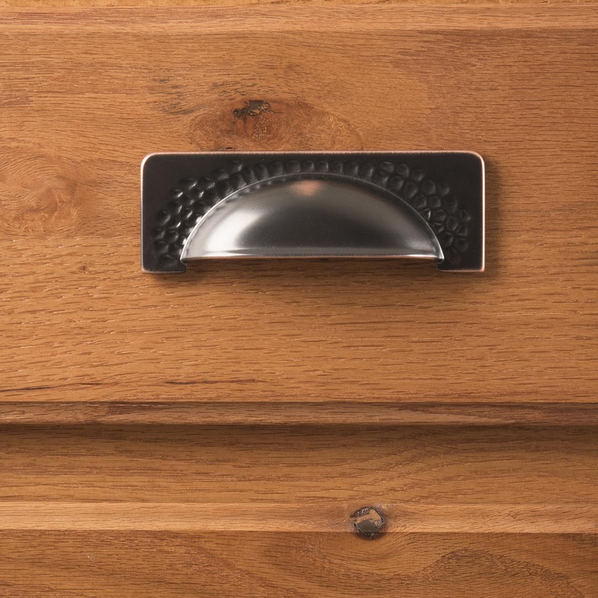 Hickory P2174, 3-3/4 Inch (96mm) Center to Center Craftsman Cup Pull