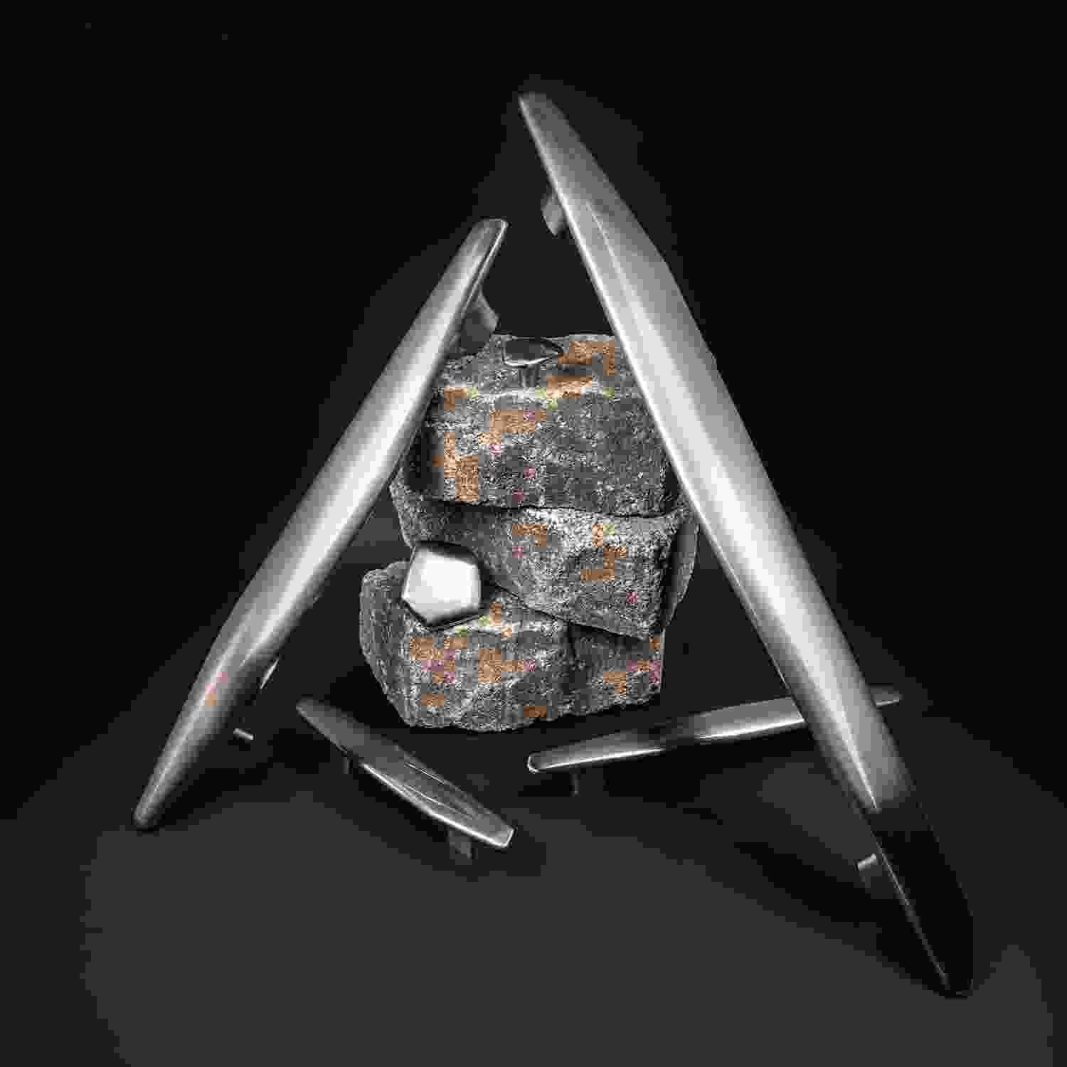 18 Inch Center to Center Pebble Appliance Pull