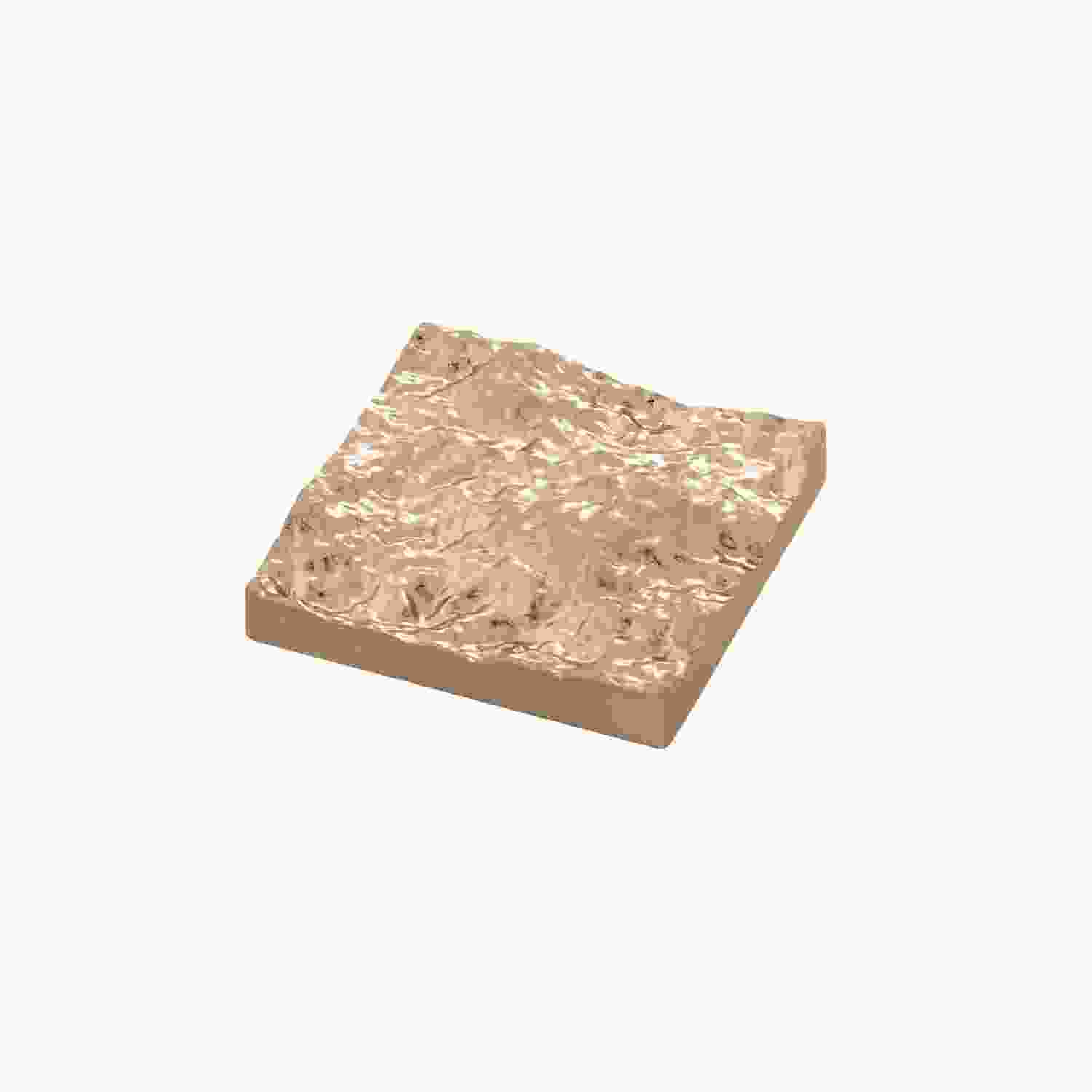 2 Inch Square Sandrine Square Knob