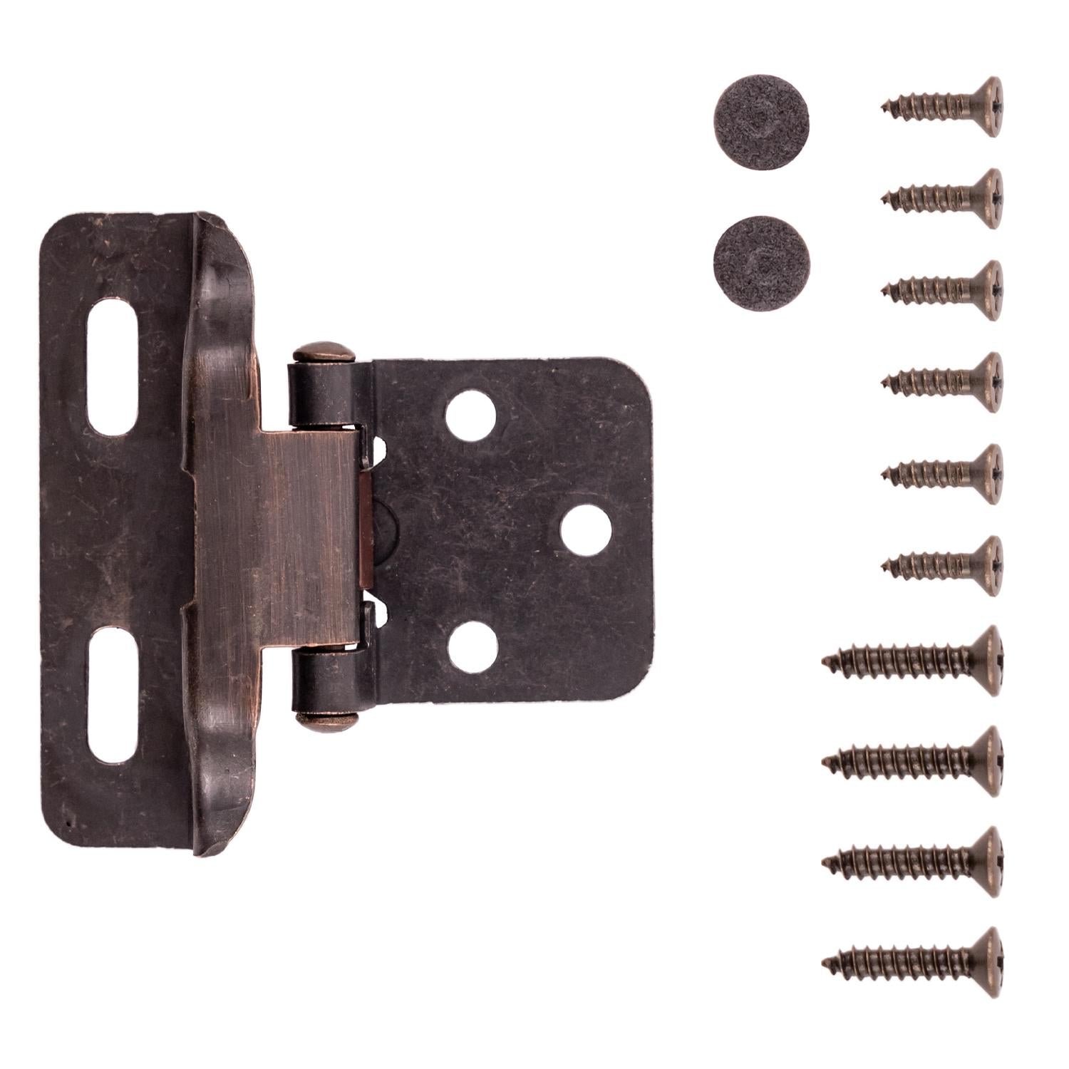 Hickory P60010F, Self-Closing Semi-Concealed Hinge