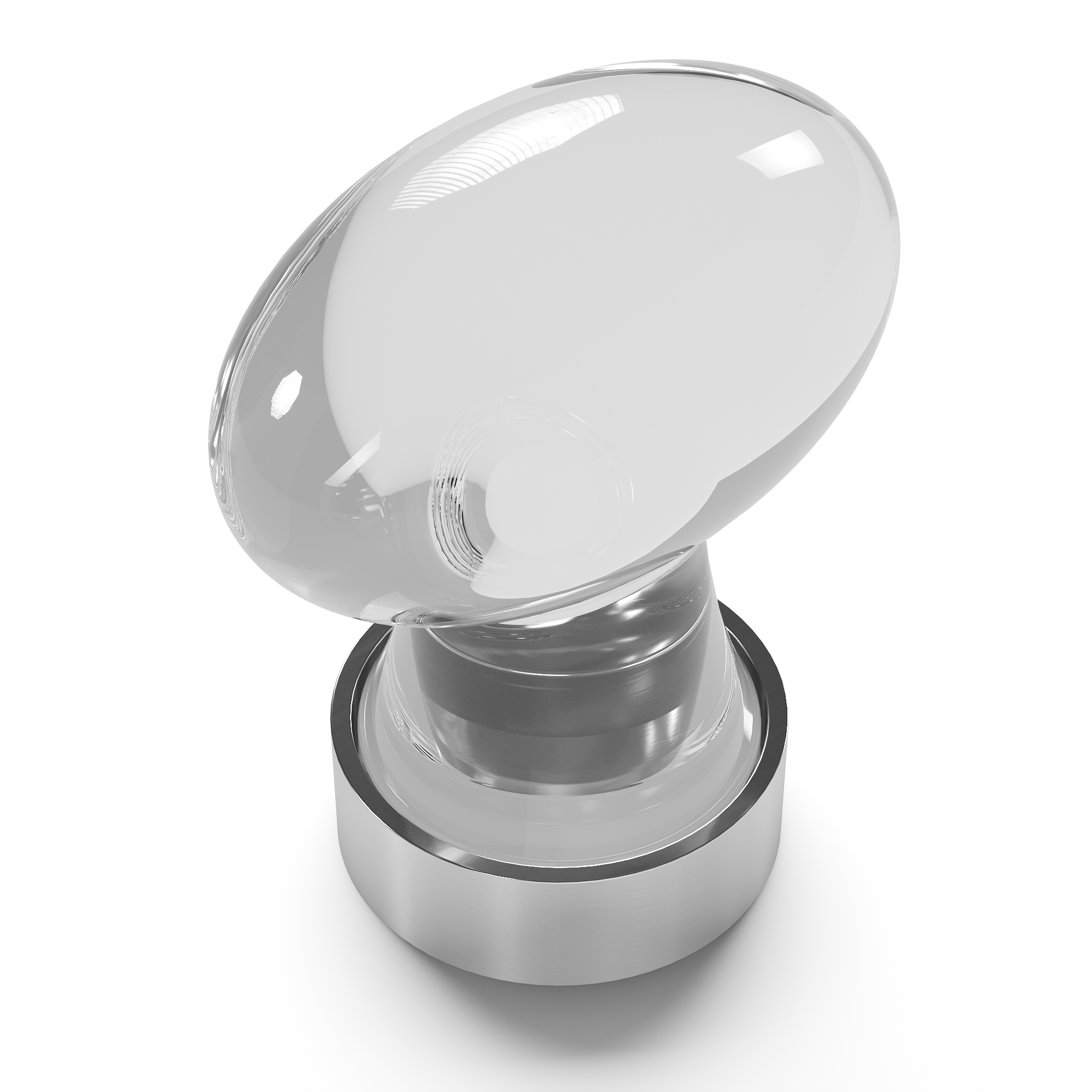 Hickory HH075852, 1-1/4 Inch x 3/4 Inch Crystal Palace Knob