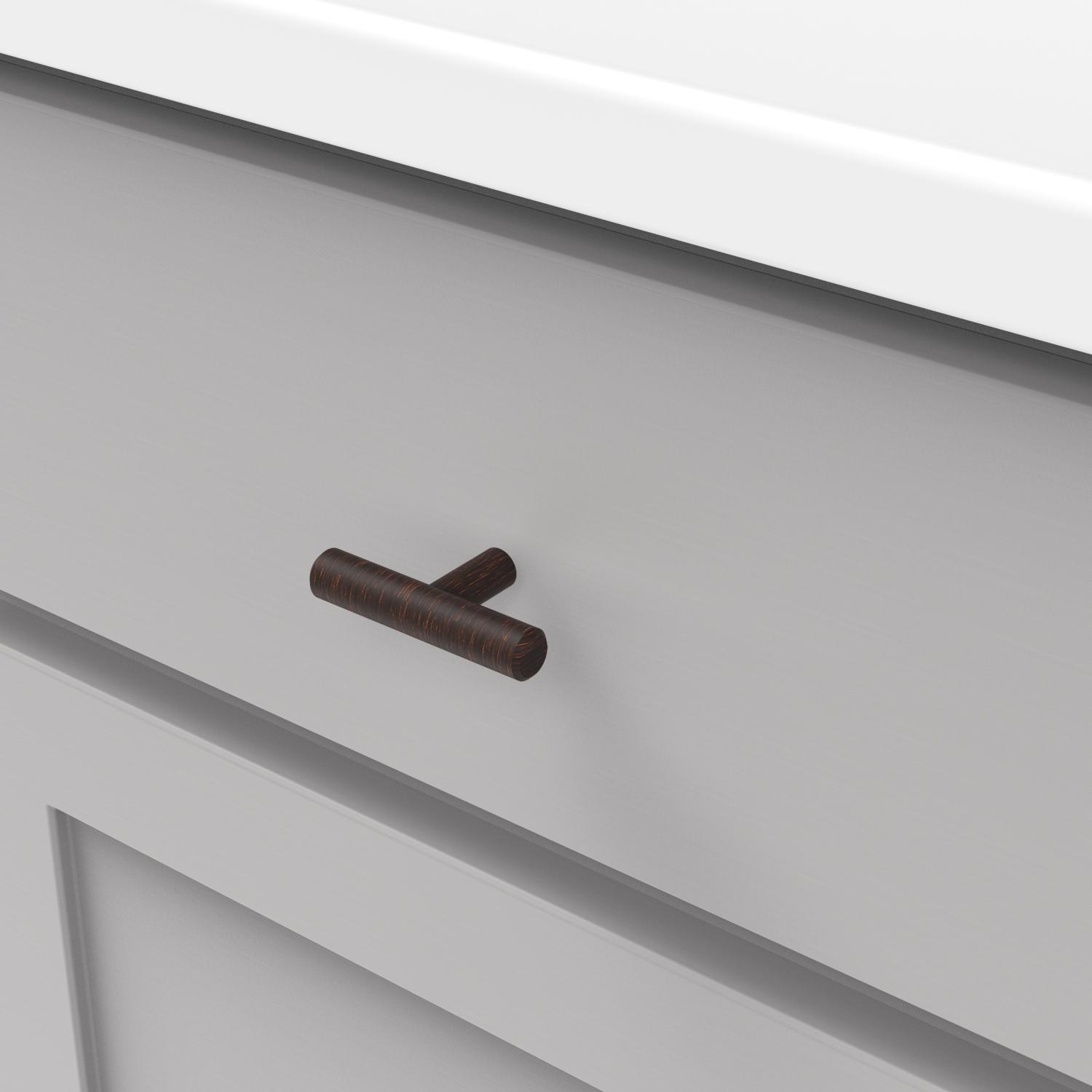 Hickory HH075591, 2-3/8 Inch X 1/2 Inch Bar Pulls Knob