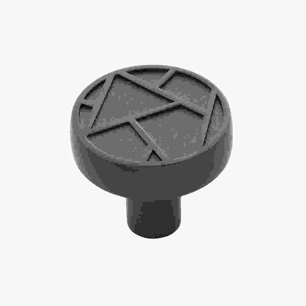 1-3/8 Inch Diameter Cullet Round Knob