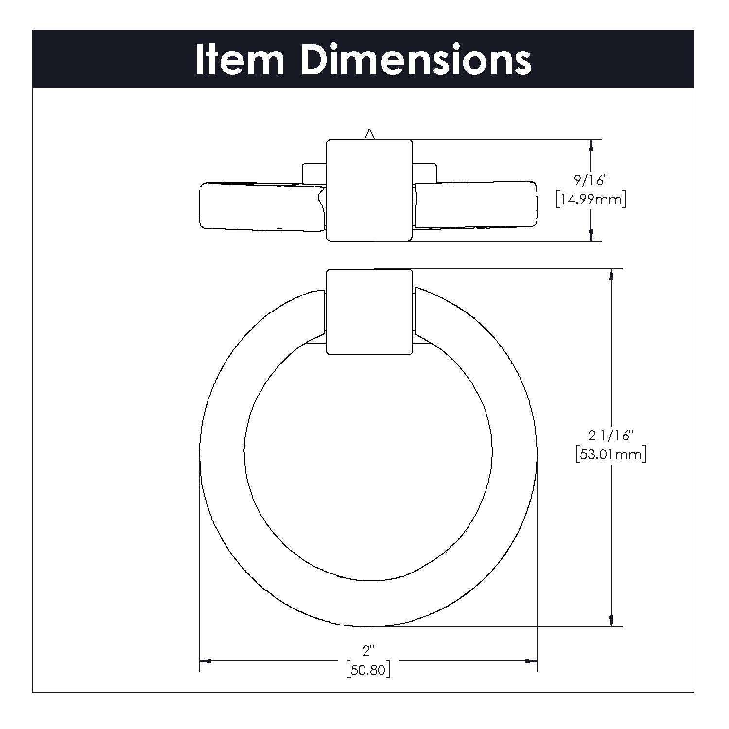 Hickory P3190, Camarilla Ring Pull