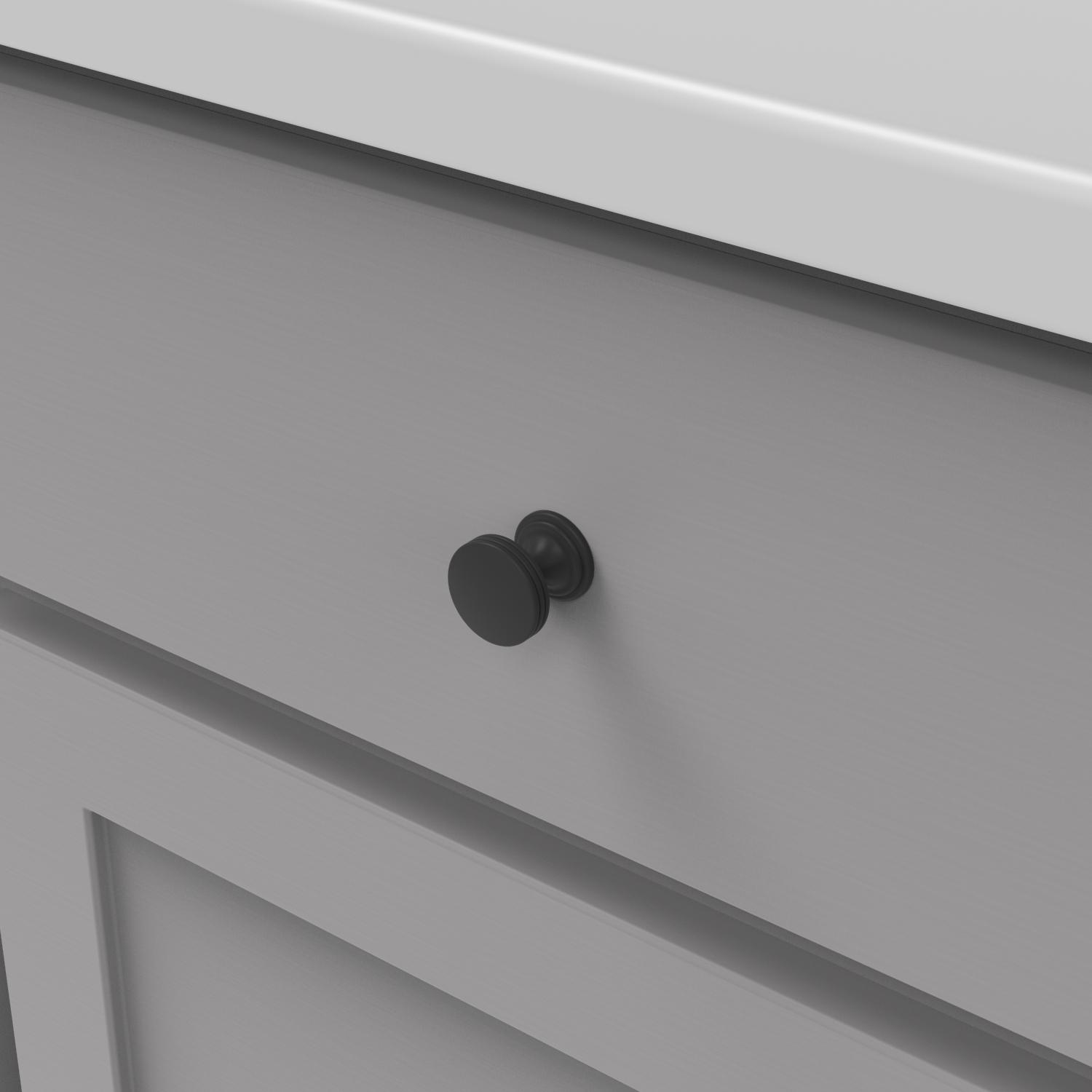 Hickory P2140, 1 Inch Diameter American Diner Knob