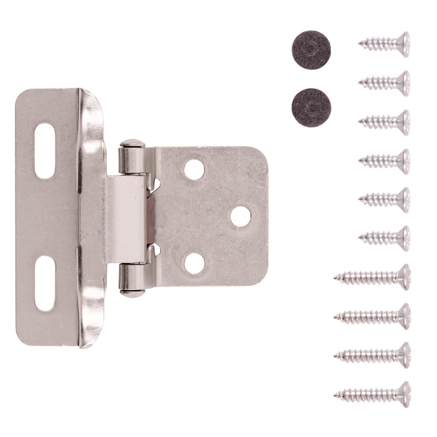 Hickory P60010F, Self-Closing Semi-Concealed Hinge