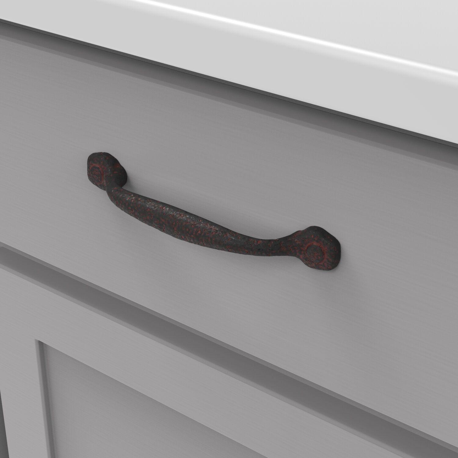 5-1/16 Inch (128mm) Refined Rustic Pull