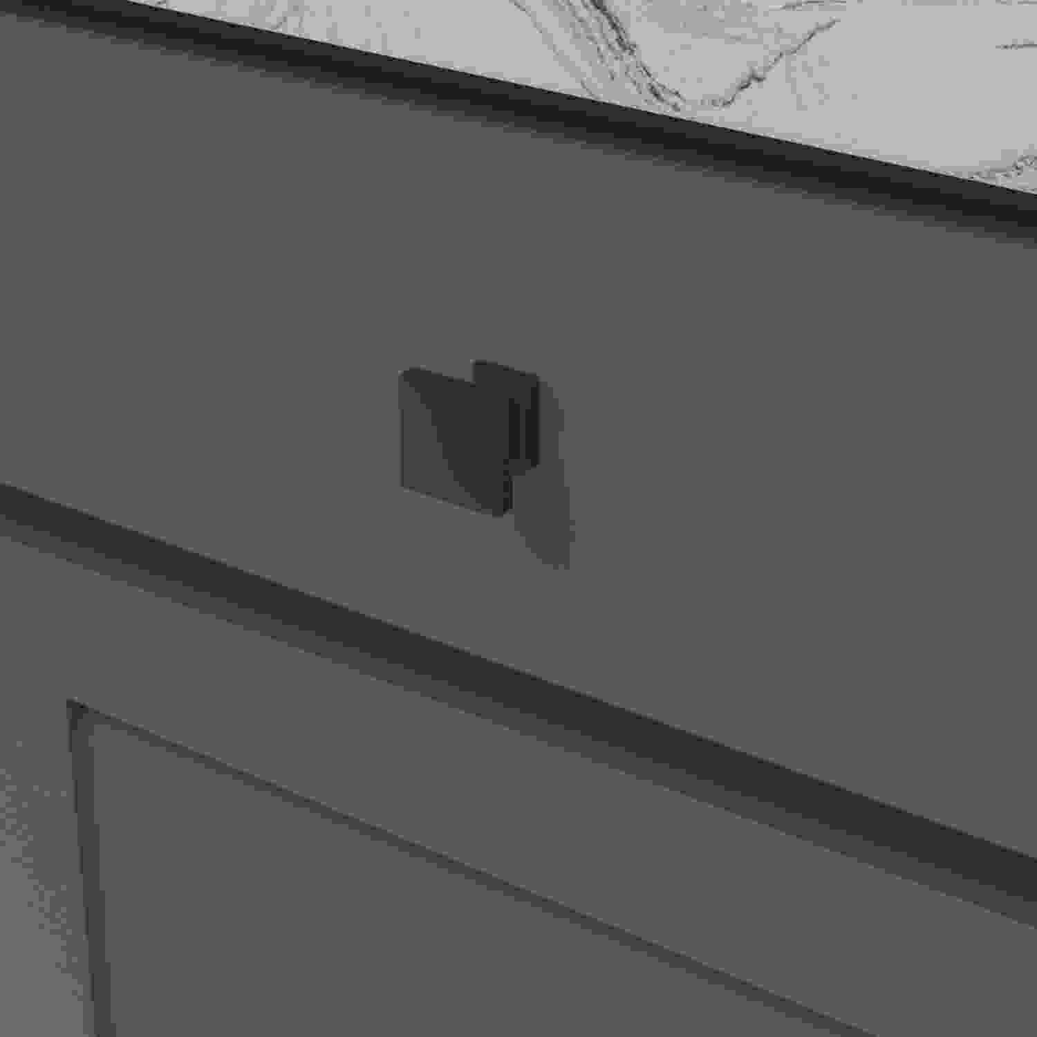 1-1/4 Inch Square Cambridge Square Knob